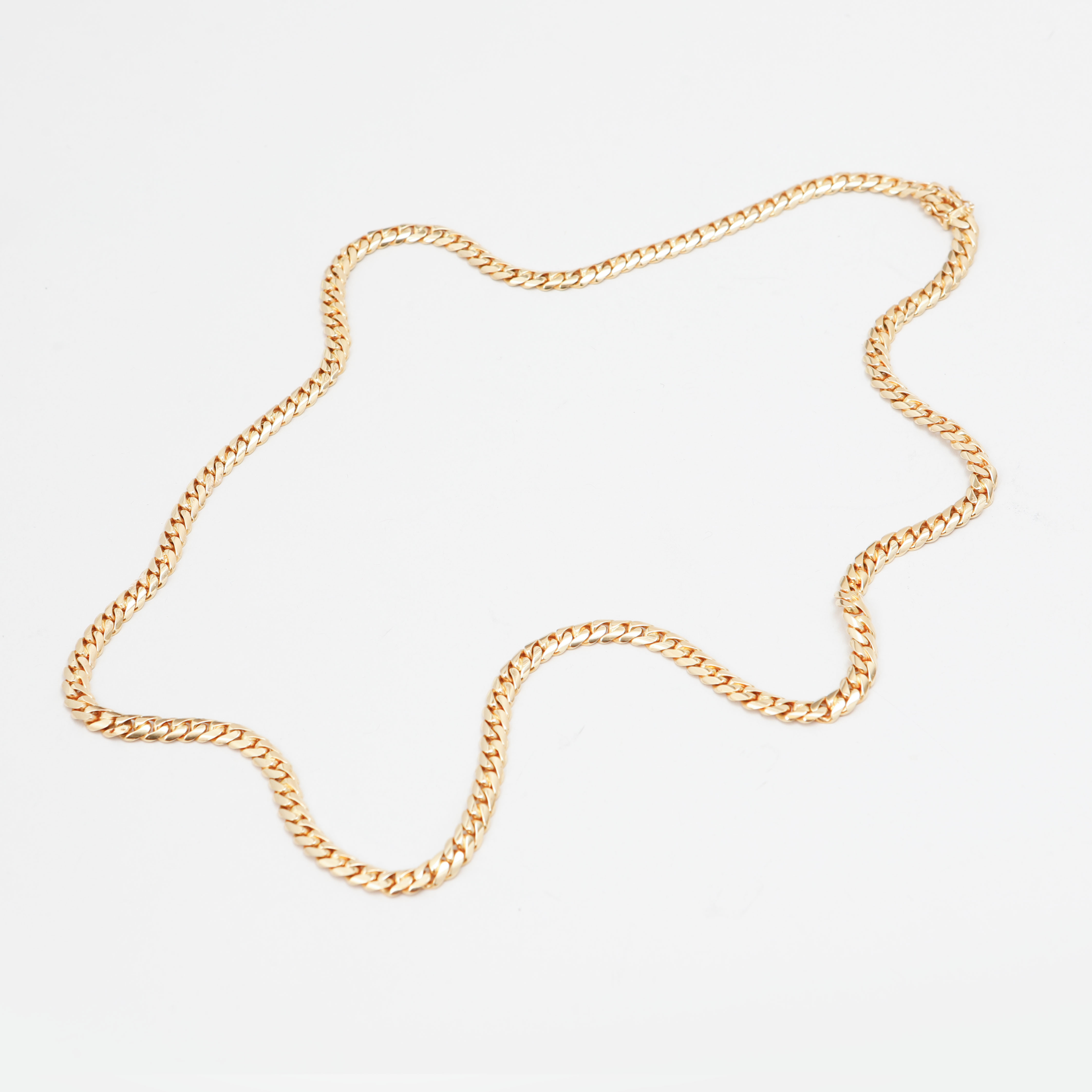 COLLIER, 18k guld. Borgings Guldsmide, Göteborg 1987. Vikt ca 78,4 g.