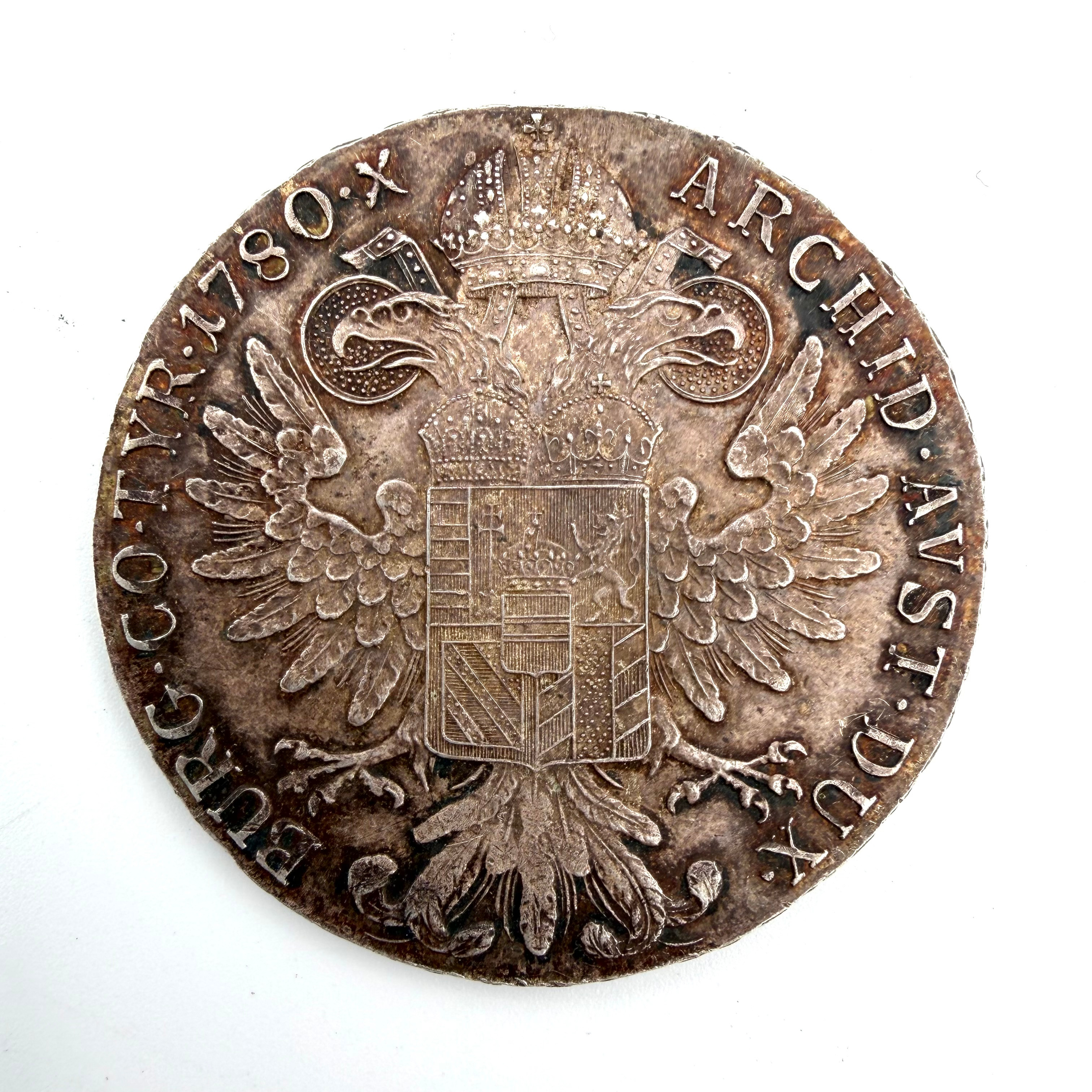 MYNT, 1 Thaler, silver, Maria Therese, Österrike.