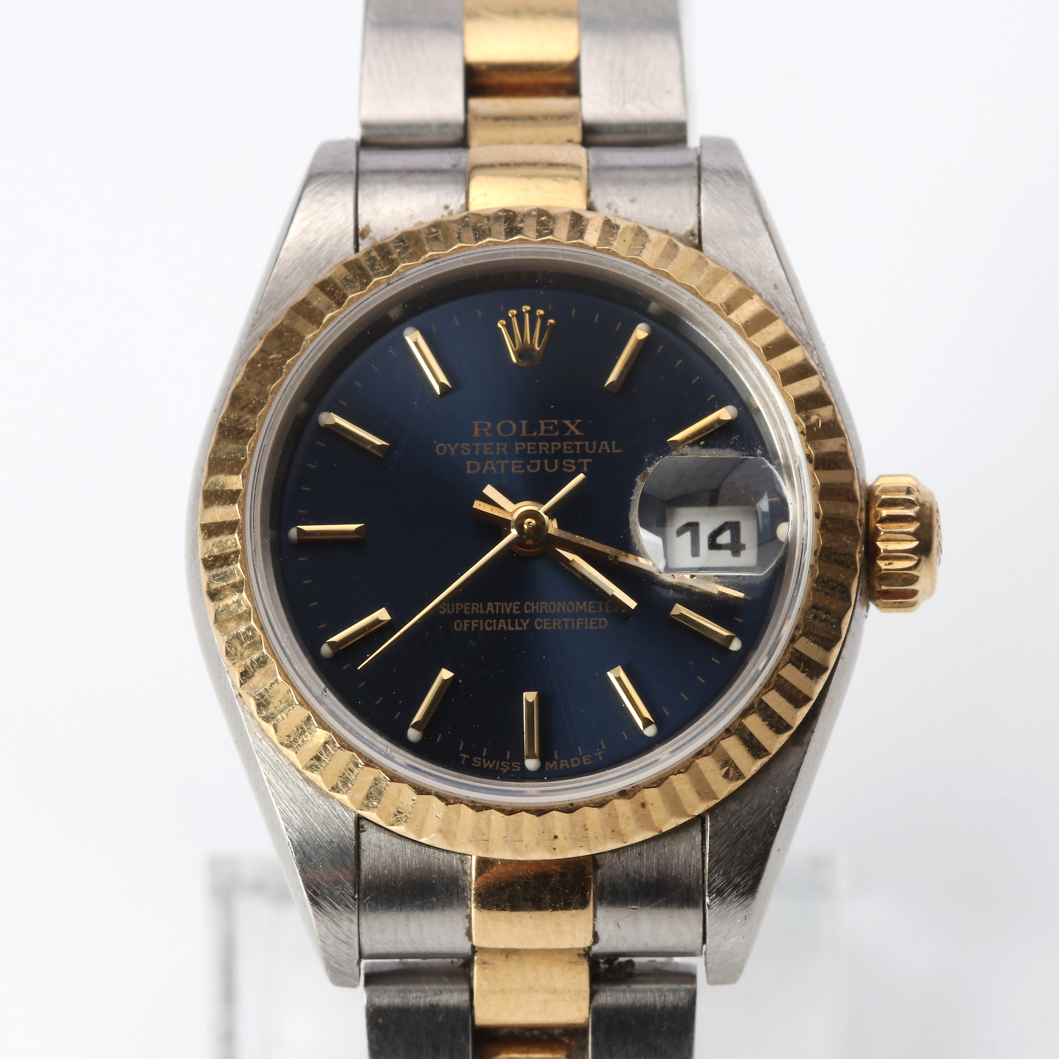 ROLEX DATEJUST, ARMBANDSUR. Guld och stål, automatisk.