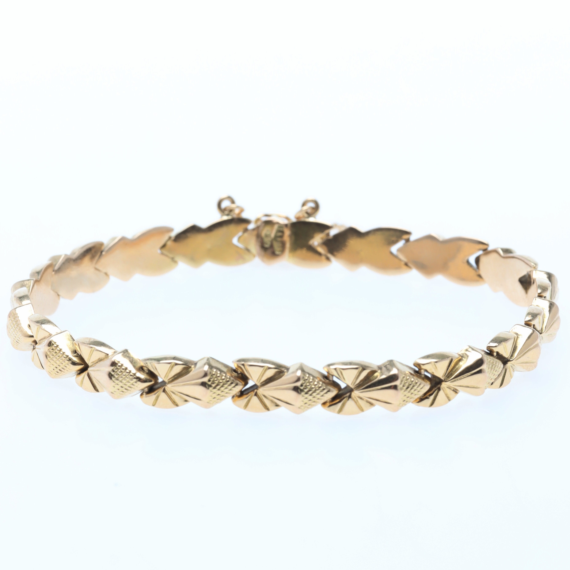 ARMBAND, 18K guld, Menegotto Polinto, Venezia, Italien.