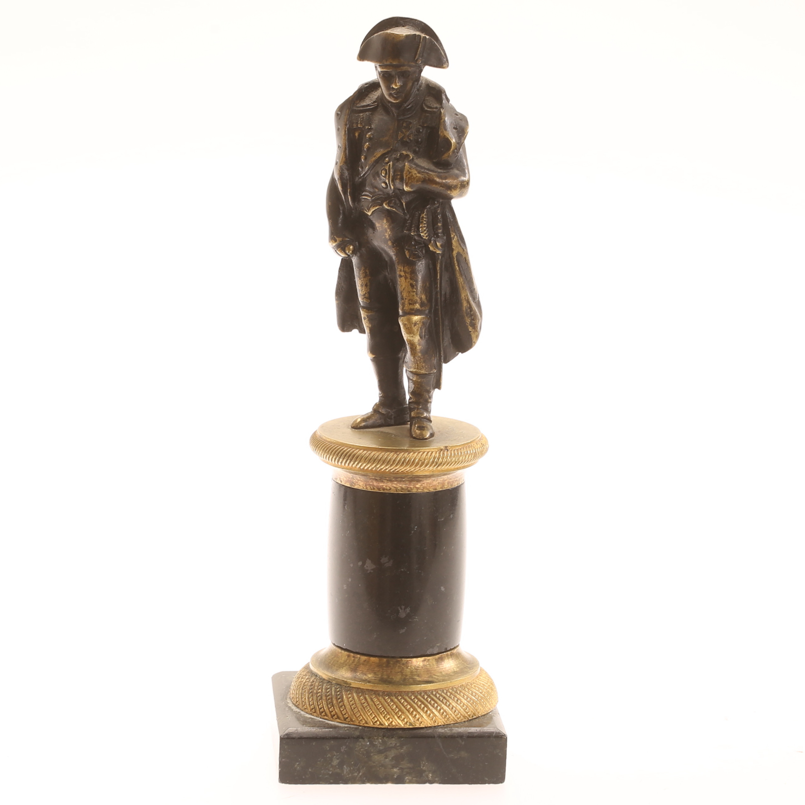 SKULPTUR, brons, "Napoleon Bonaparte", 1800-tal.