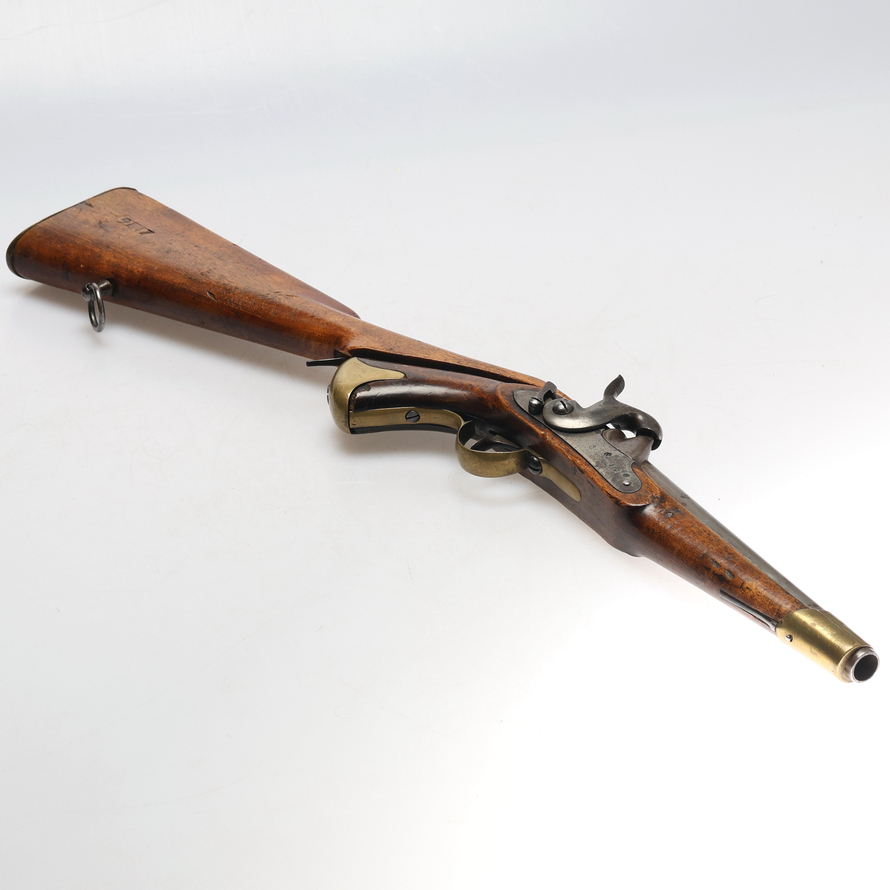 PISTOL, M/1820-57 med löskolv, Carl Gustafs Gevärsfaktori, Sverige, 1800-tal.