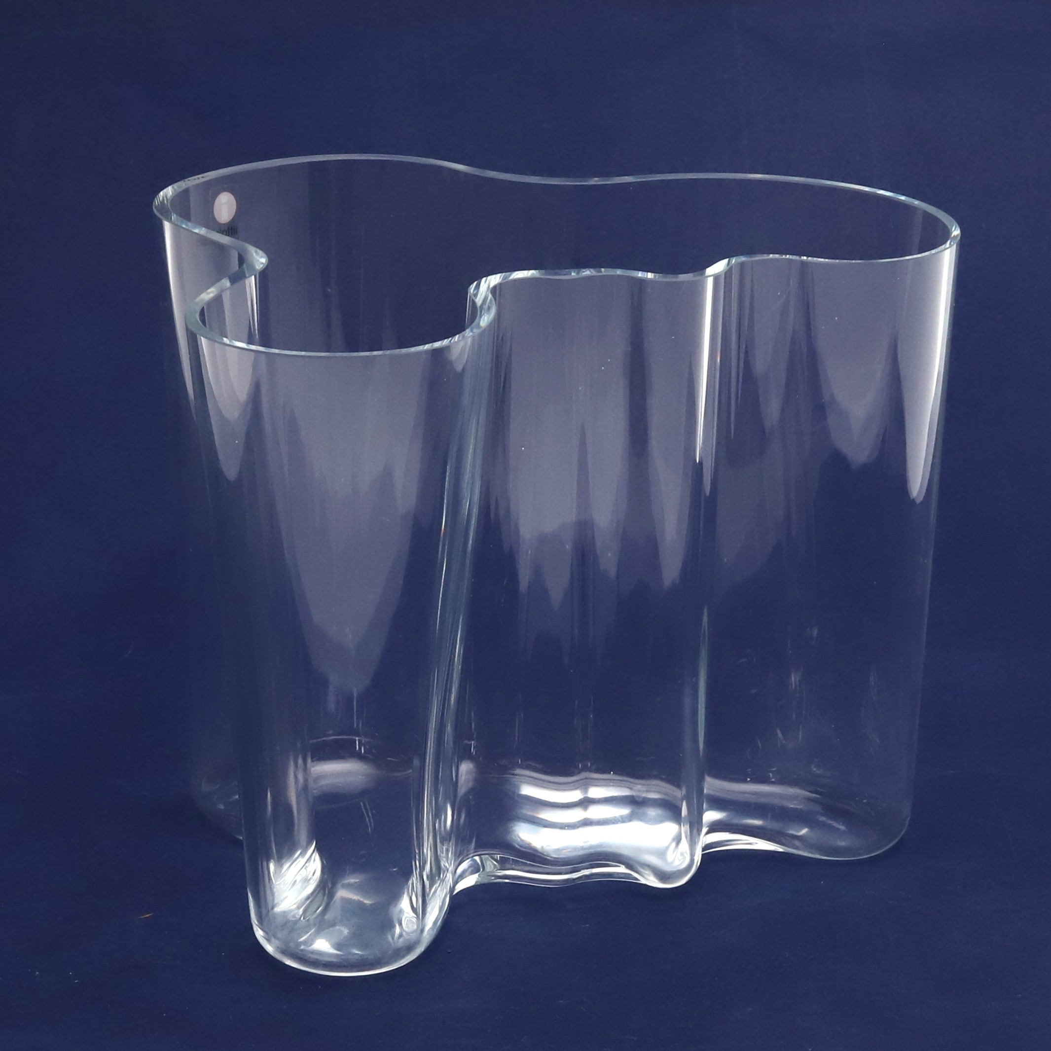 ALVAR AALTO. VAS, glas, "Savoy", Ittala, Finland.
