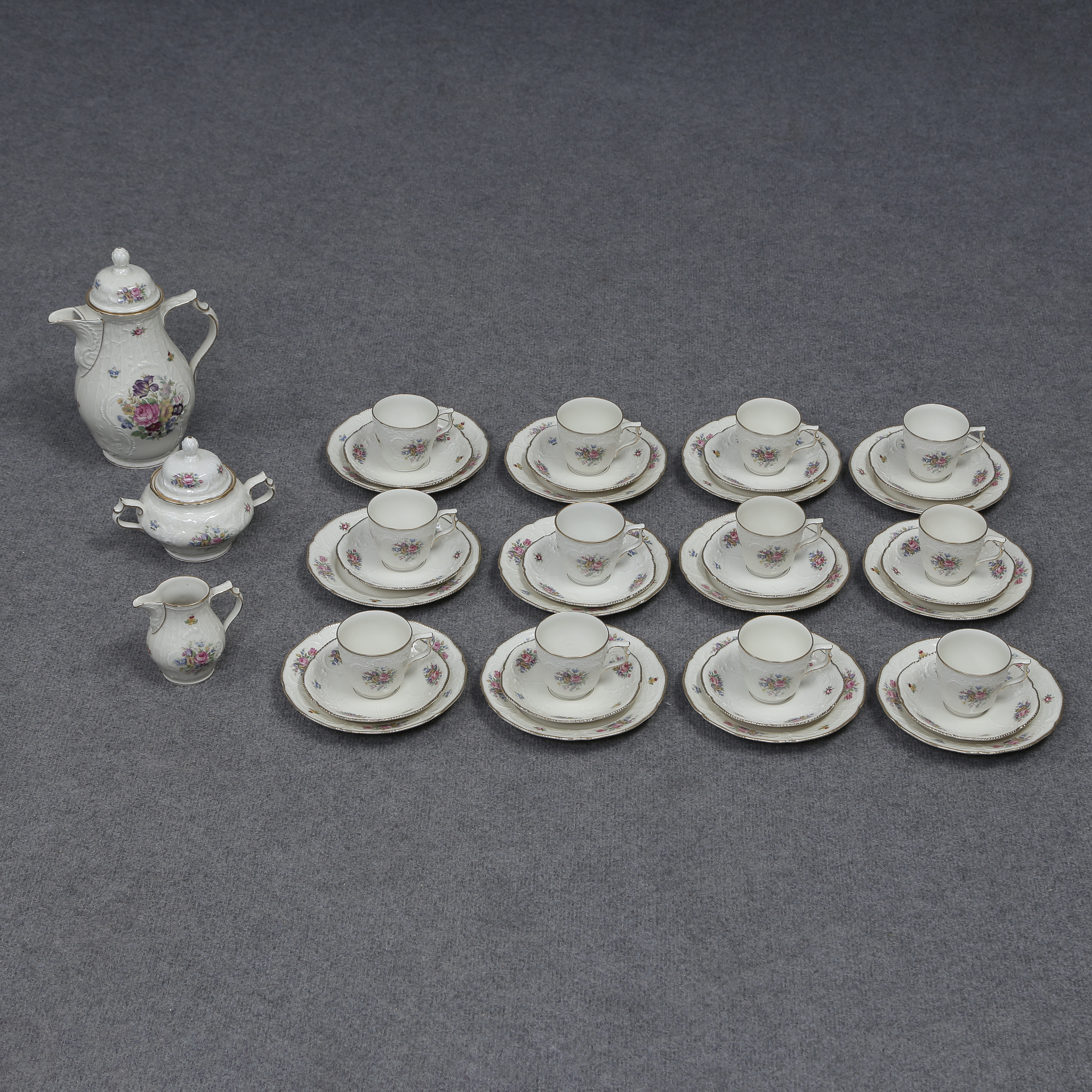 KAFFESERVIS "SANSSOUCI", ROSENTHAL, GERMANY, 39 DELAR.