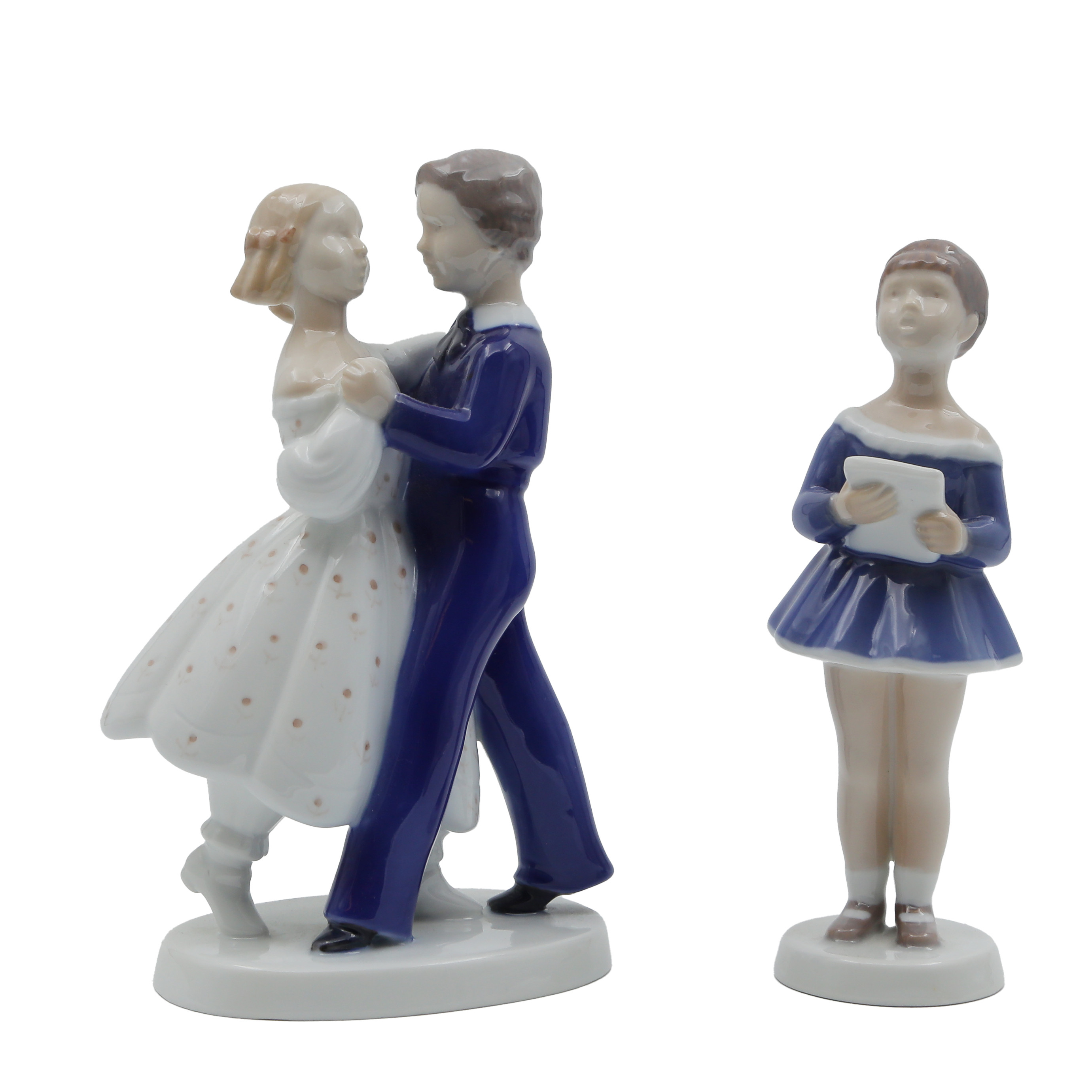PARET FIGURINER, BING & GRÖNDAHL, 1900-TAL.