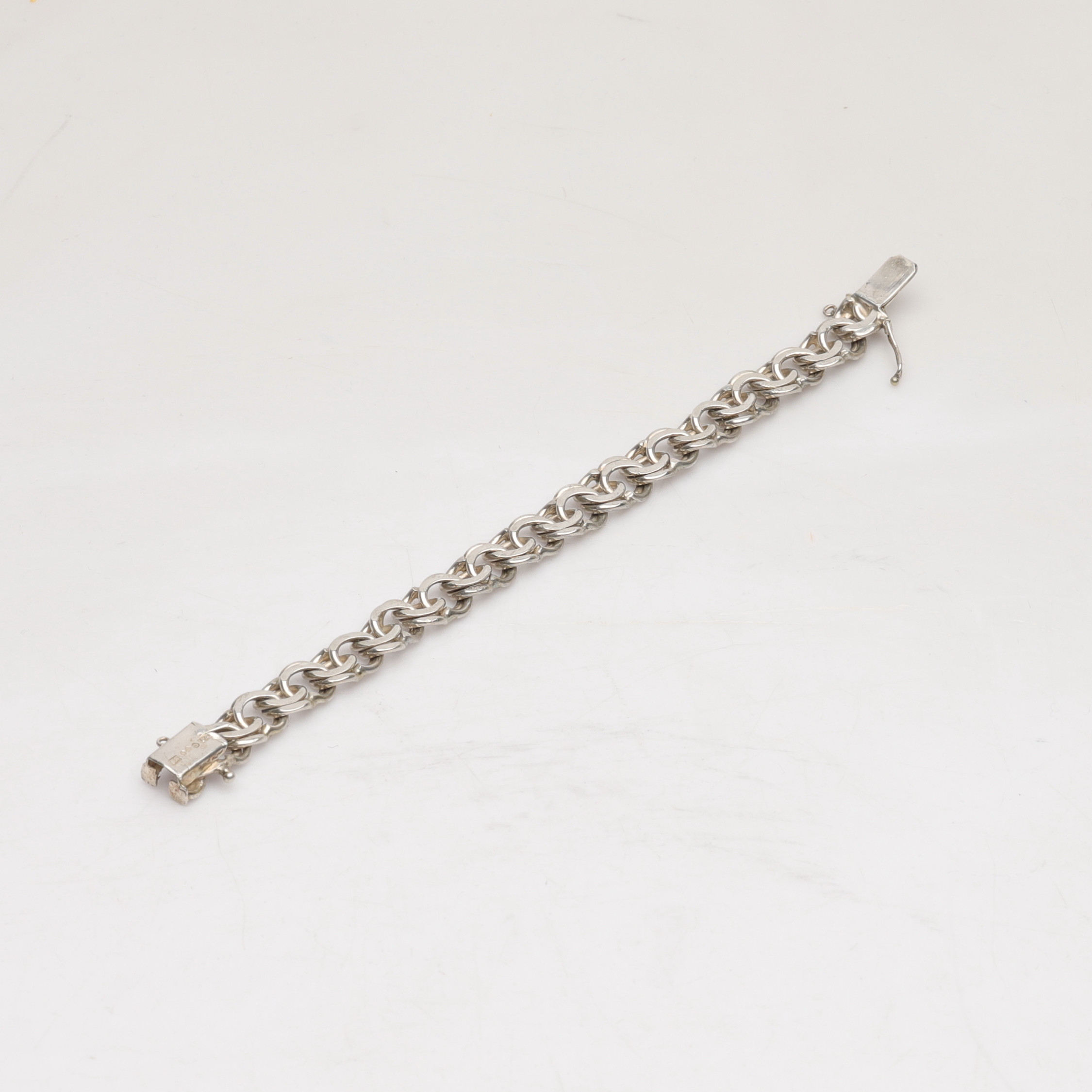 ARMBAND, Silver, bismarcklänk, Janson Guldvaru Ab Victor, 1968.