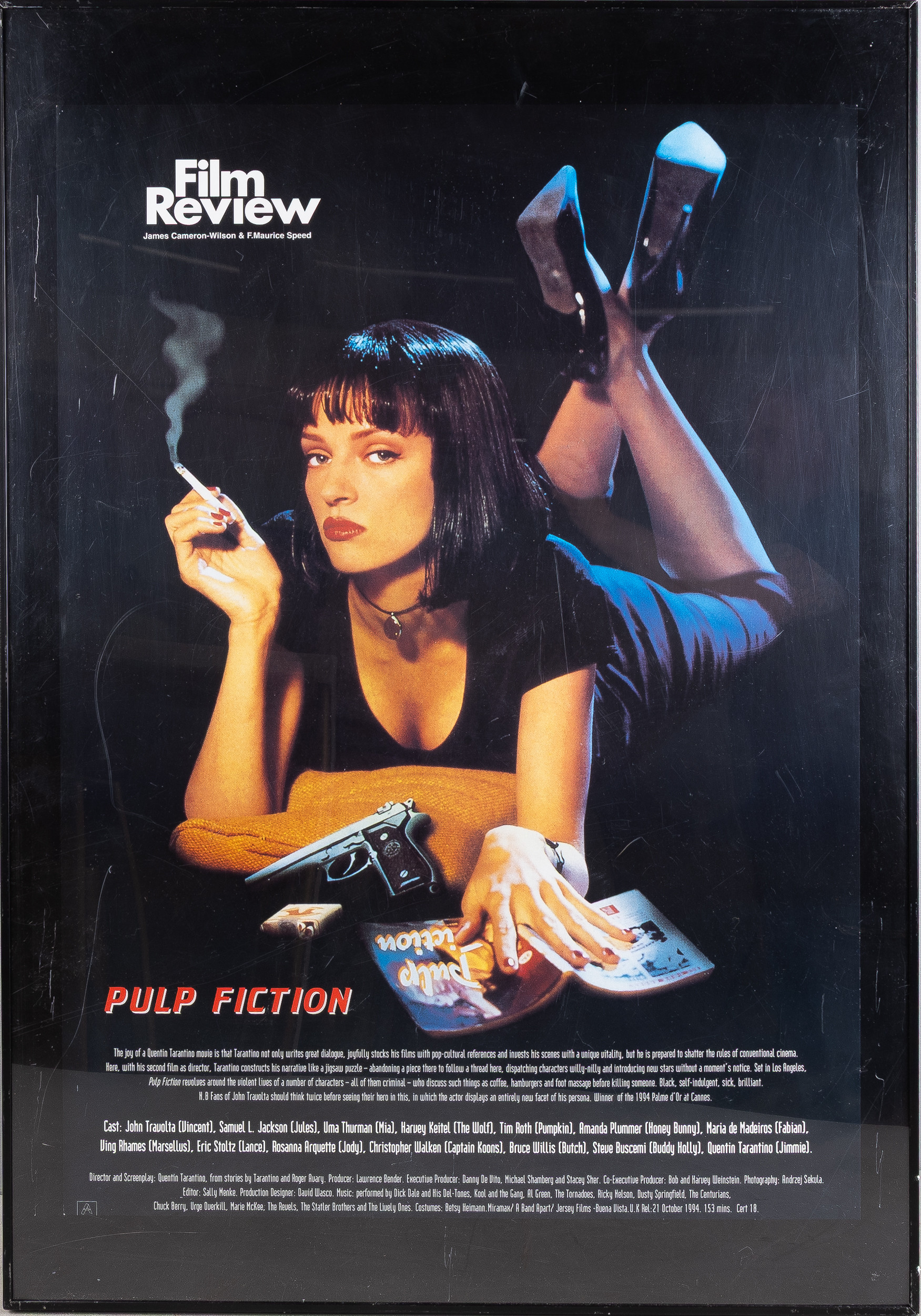 FILMAFFISCH, "Pulp Fiction", 1994.