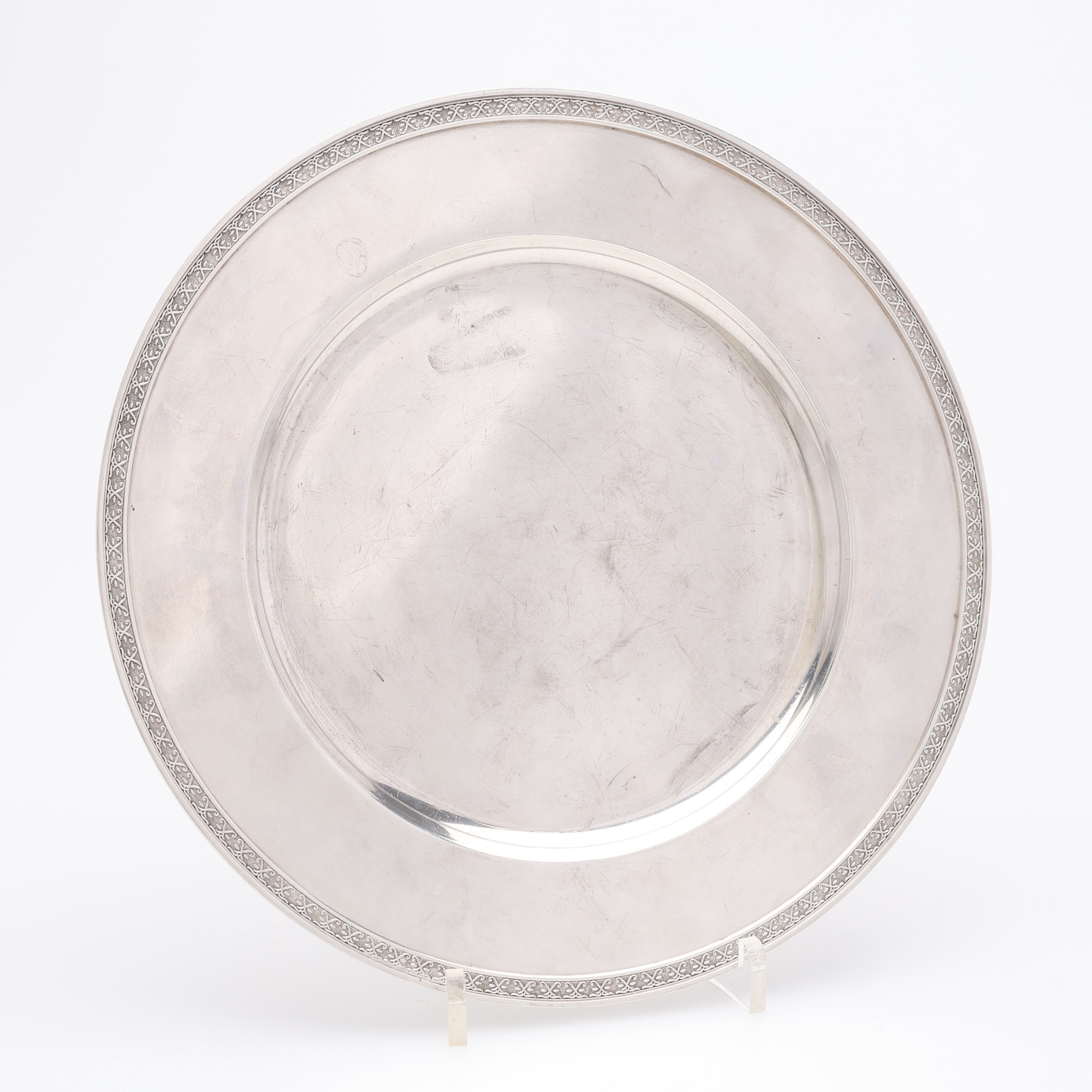 FAT, STERLINGSILVER, BORGLIA, VIKT 525 GRAM.