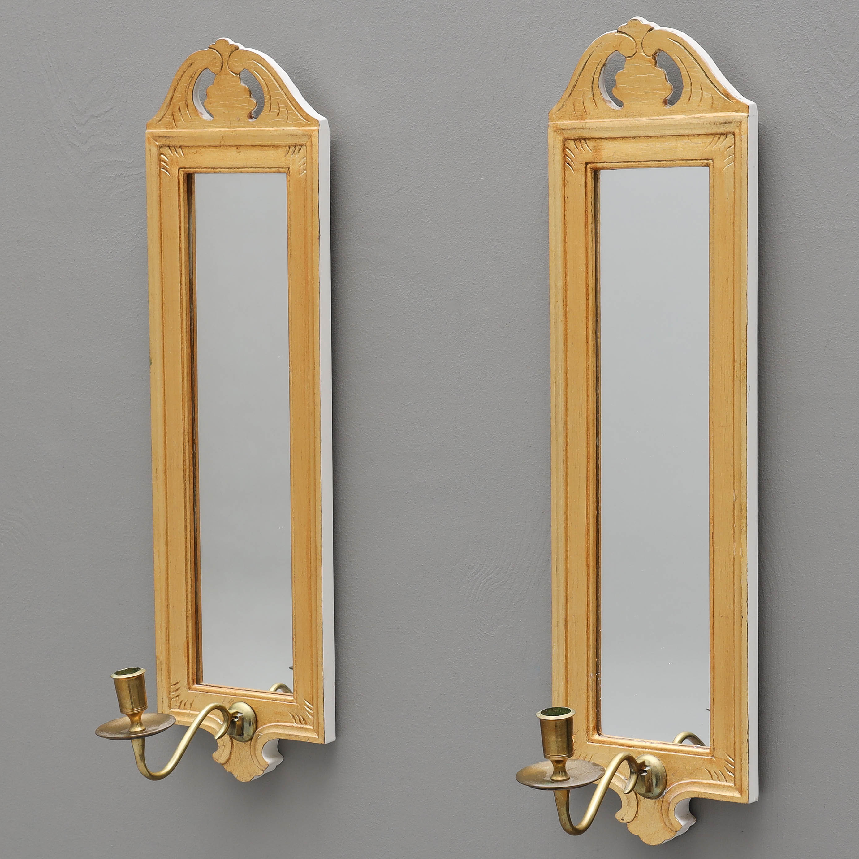 SPEGELLAMPETTER, ett par, "Regnaholm", IKEA:s 1700-tals serie.