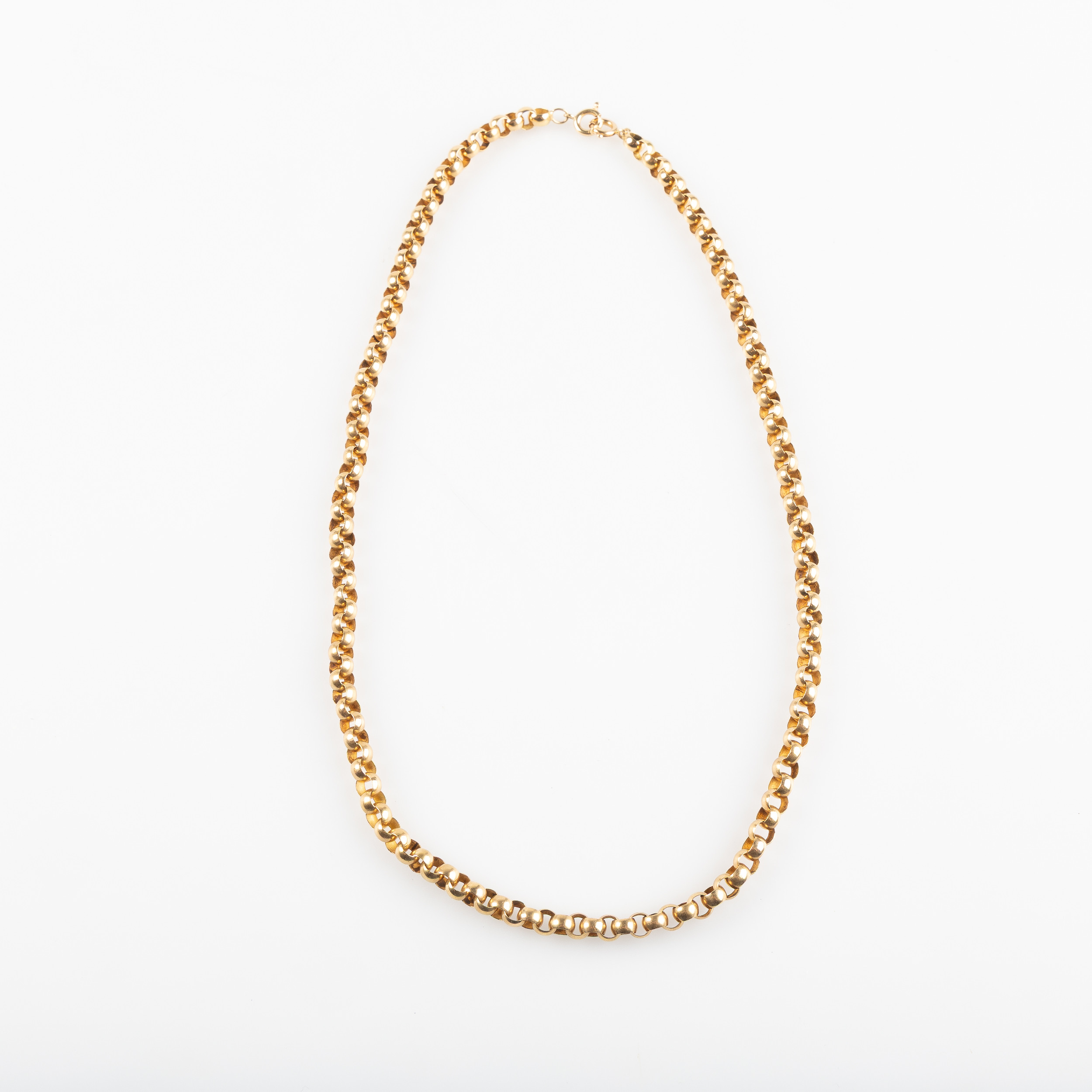 HALSKEDJA, 18K guld.