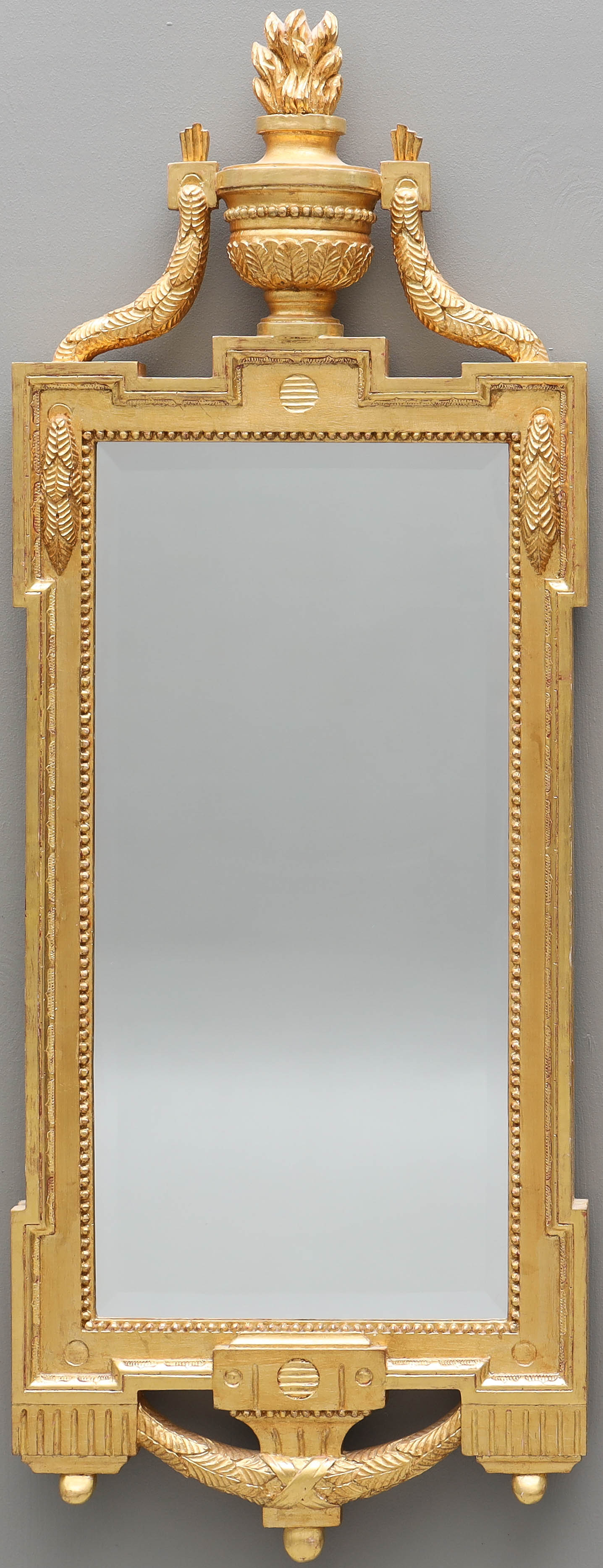 SPEGEL, förgylld dekor, "Meunier", i samarbete med Riksarkivarieämbetet, gustaviansk stil, ur IKEAs 1700-tals serie.
