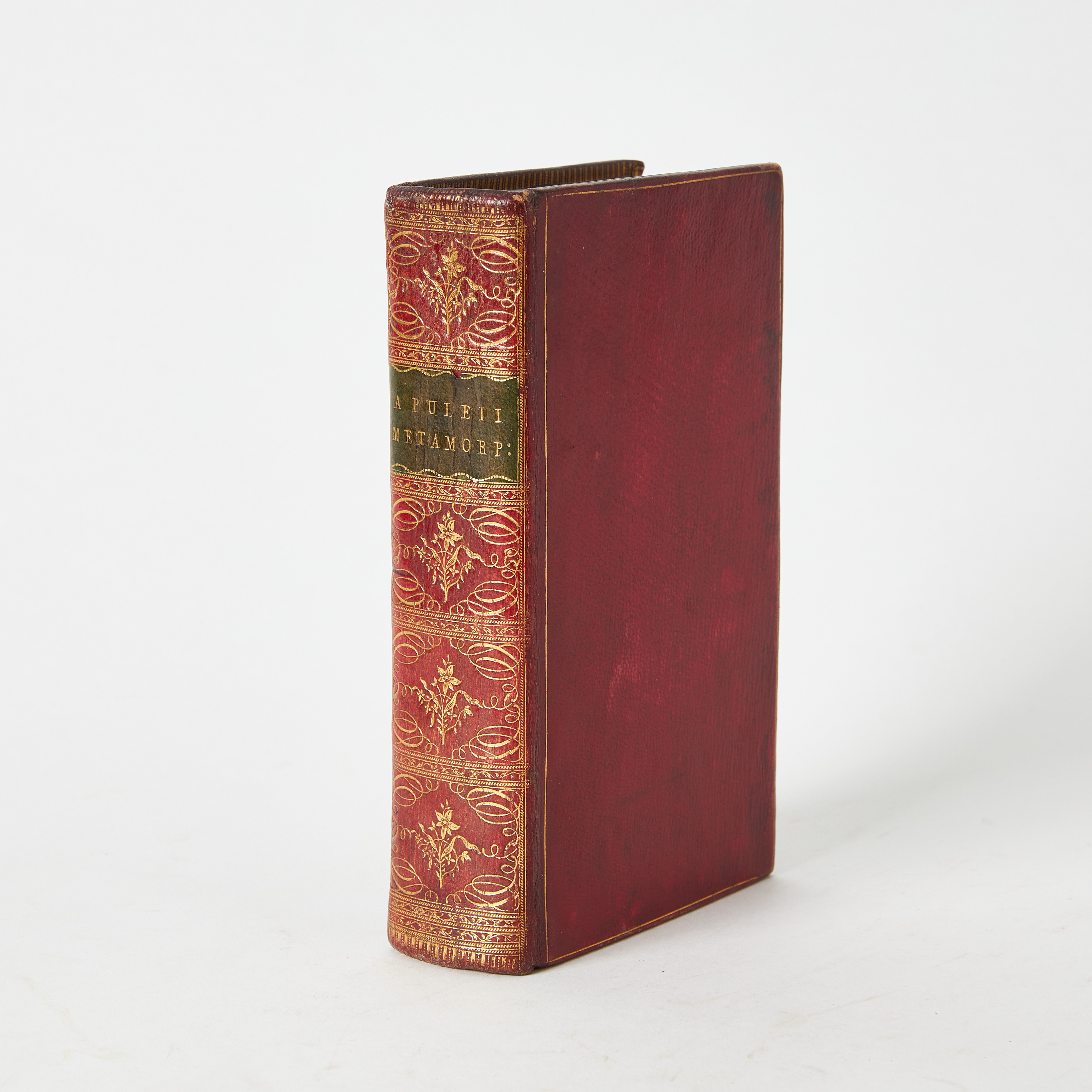 APULEIUS METAMORPHOSEOS LIBRI XI, Gouda 1650, fine binding.