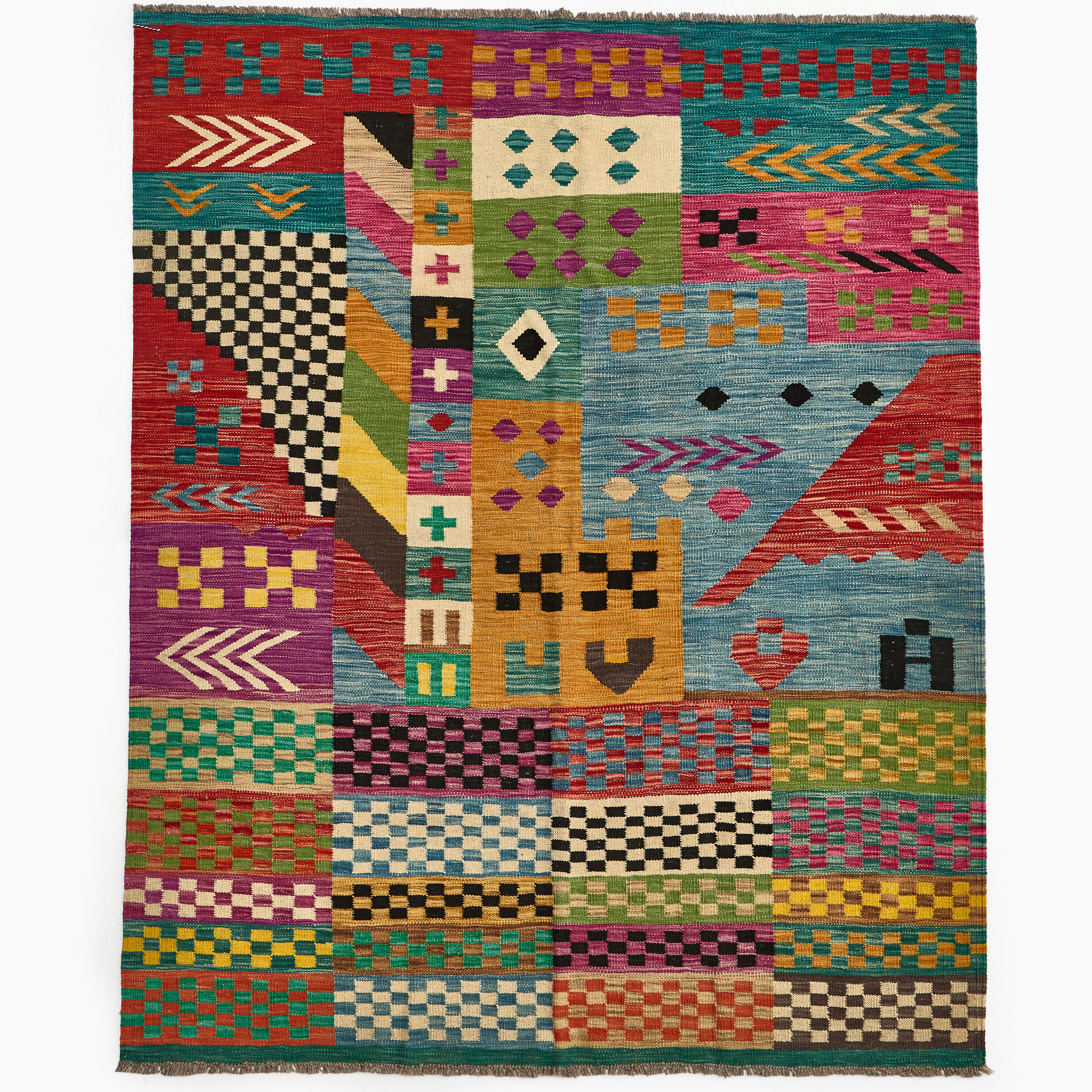 MATTA, Kelim, modern tillverkning, ca 197 x 159.