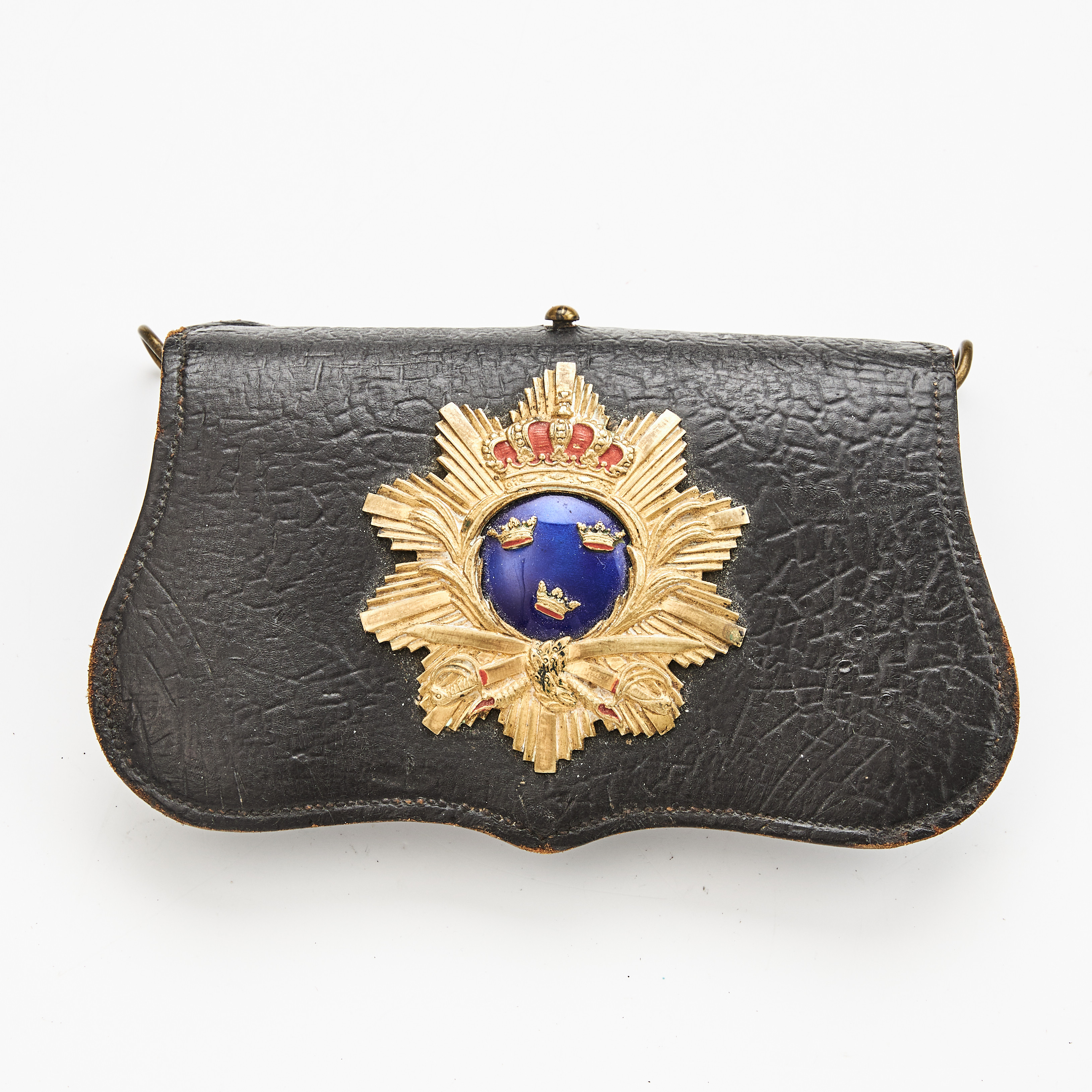 KARTUSCHLÅDA, svensk, m/1893, för officer vid Svea artilleriregemente.