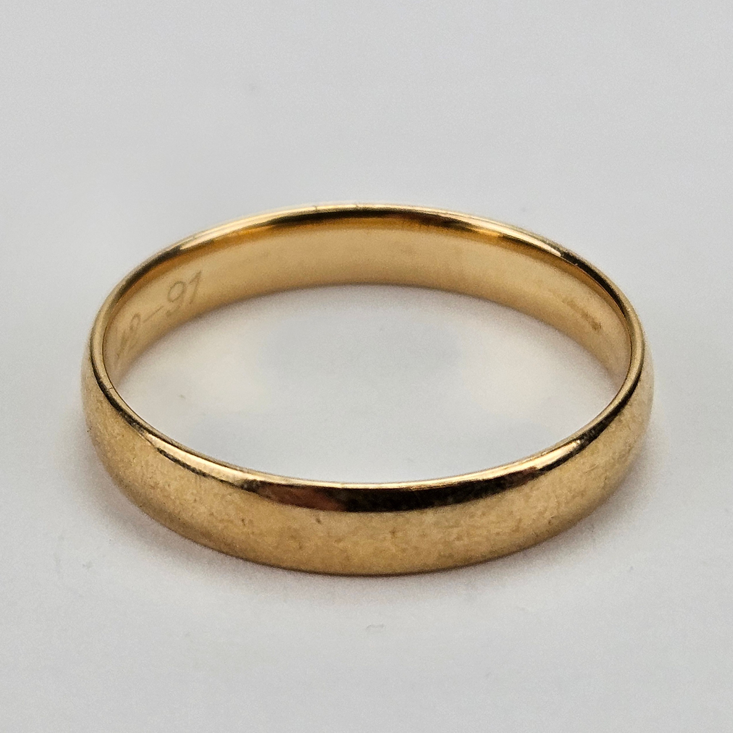 RING, guld, 18K, BOS, Malmö 1991, vikt ca. 4,1 gram.