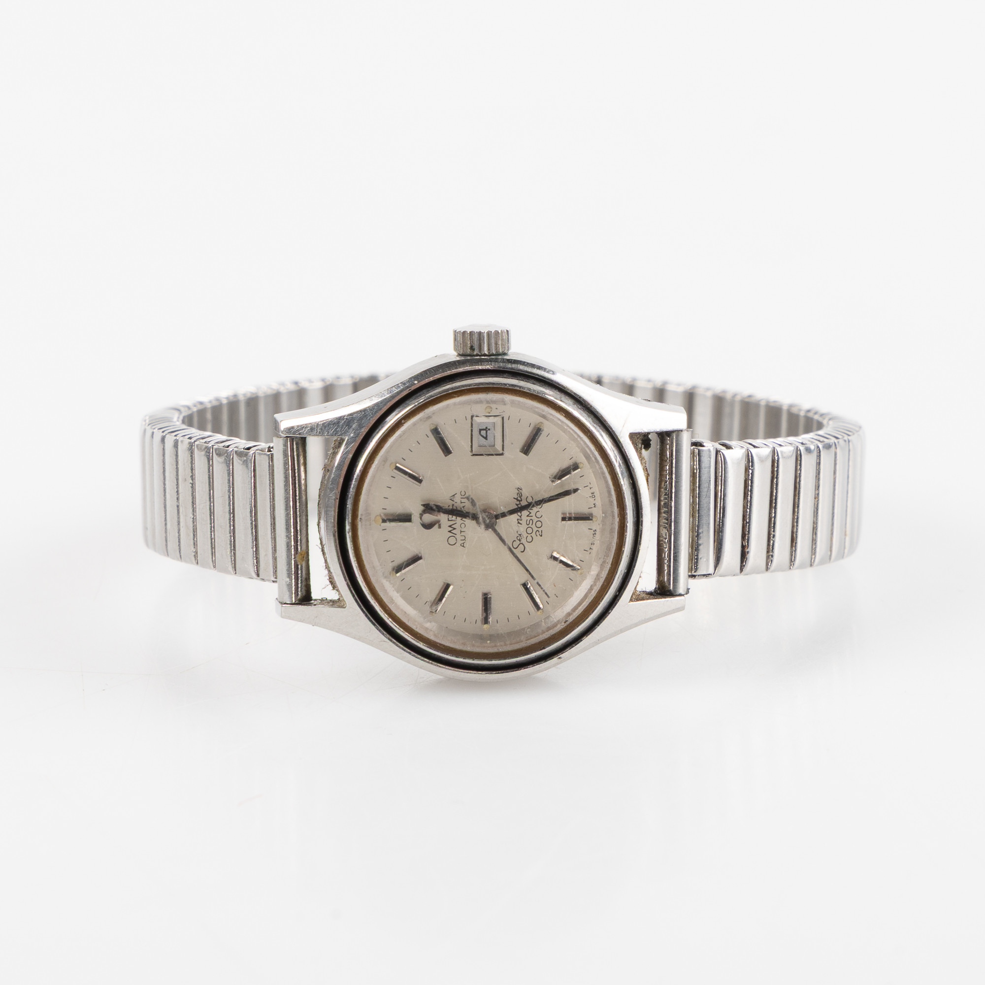 OMEGA, Seamaster Cosmic, armbandsur, 25,5 mm, stål, 1970-tal.