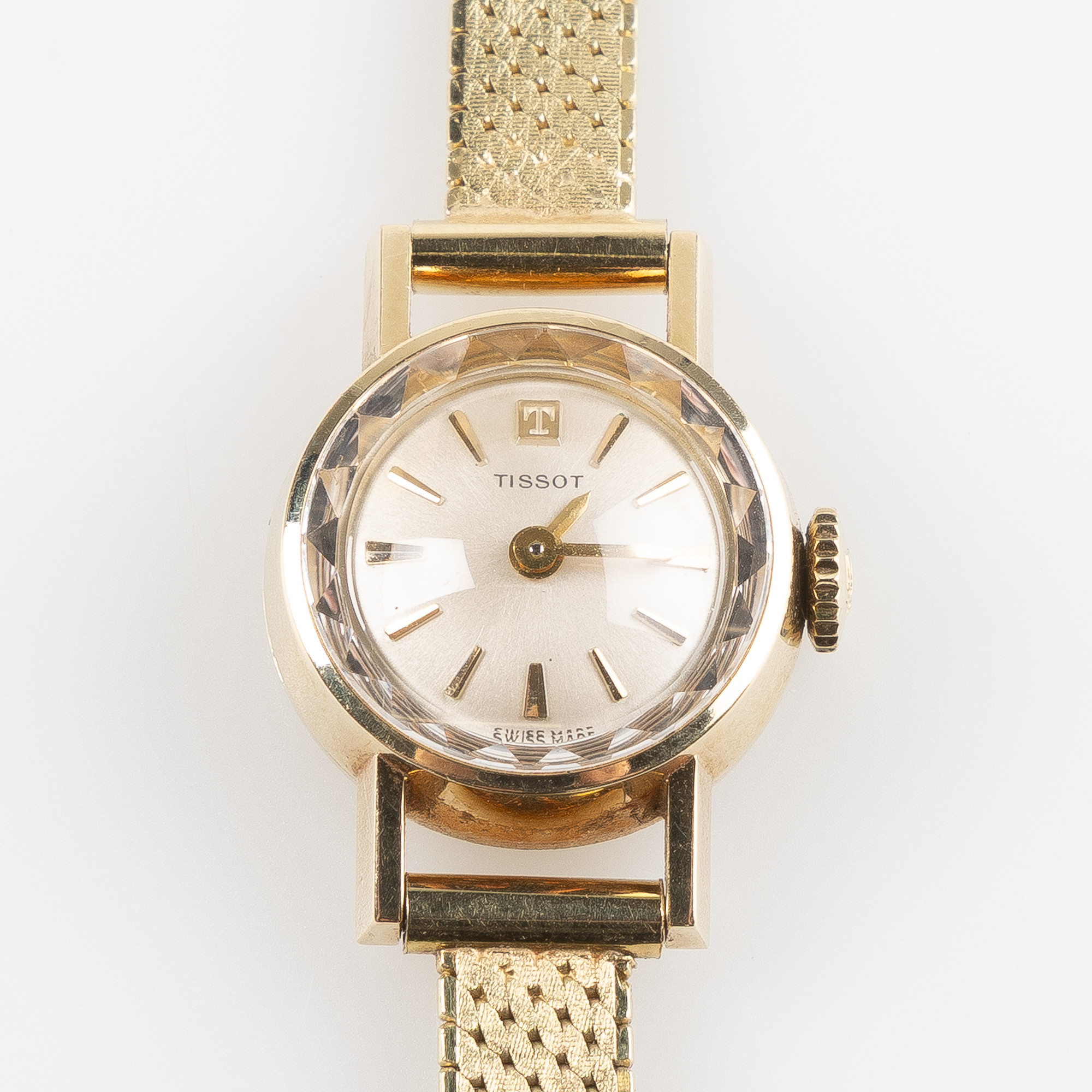 TISSOT, smyckesur, 17 mm, 14K guld, 1960-tal.