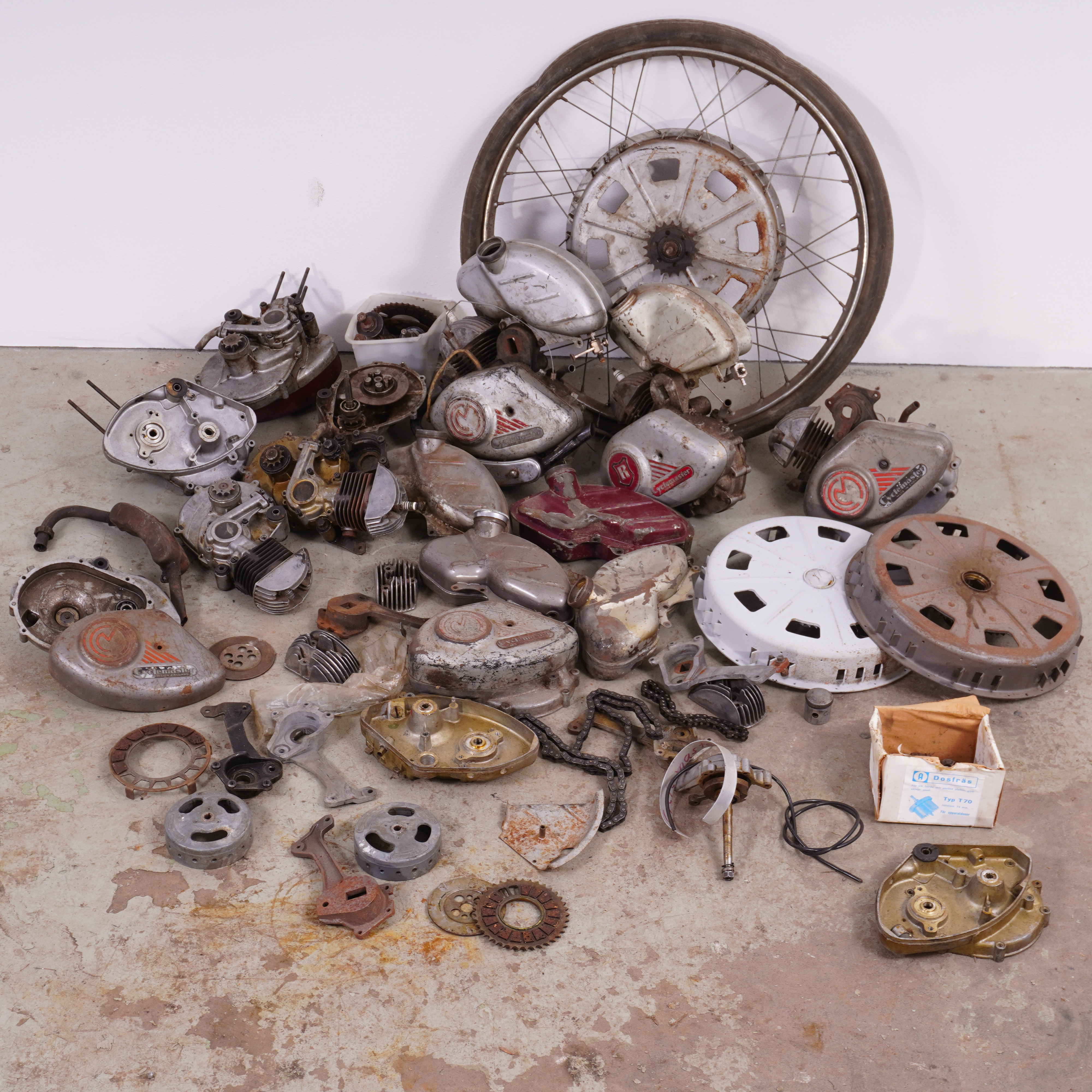 CYCLEMASTER, parti delar, 1950-tal, England/Tyskland.