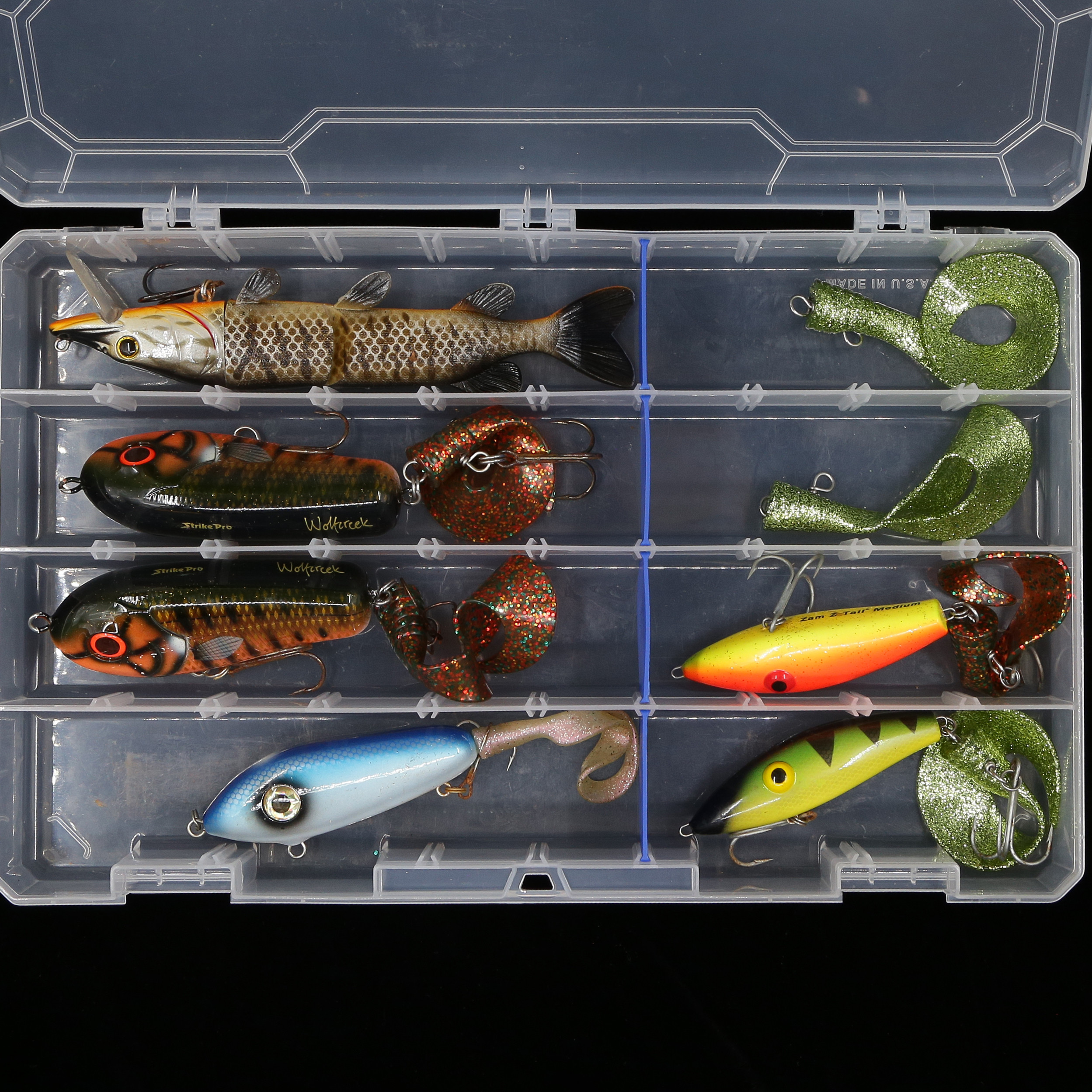 SAMLING FISKEDRAG, BETEN, "WESTIN", "STRIKE PRO".