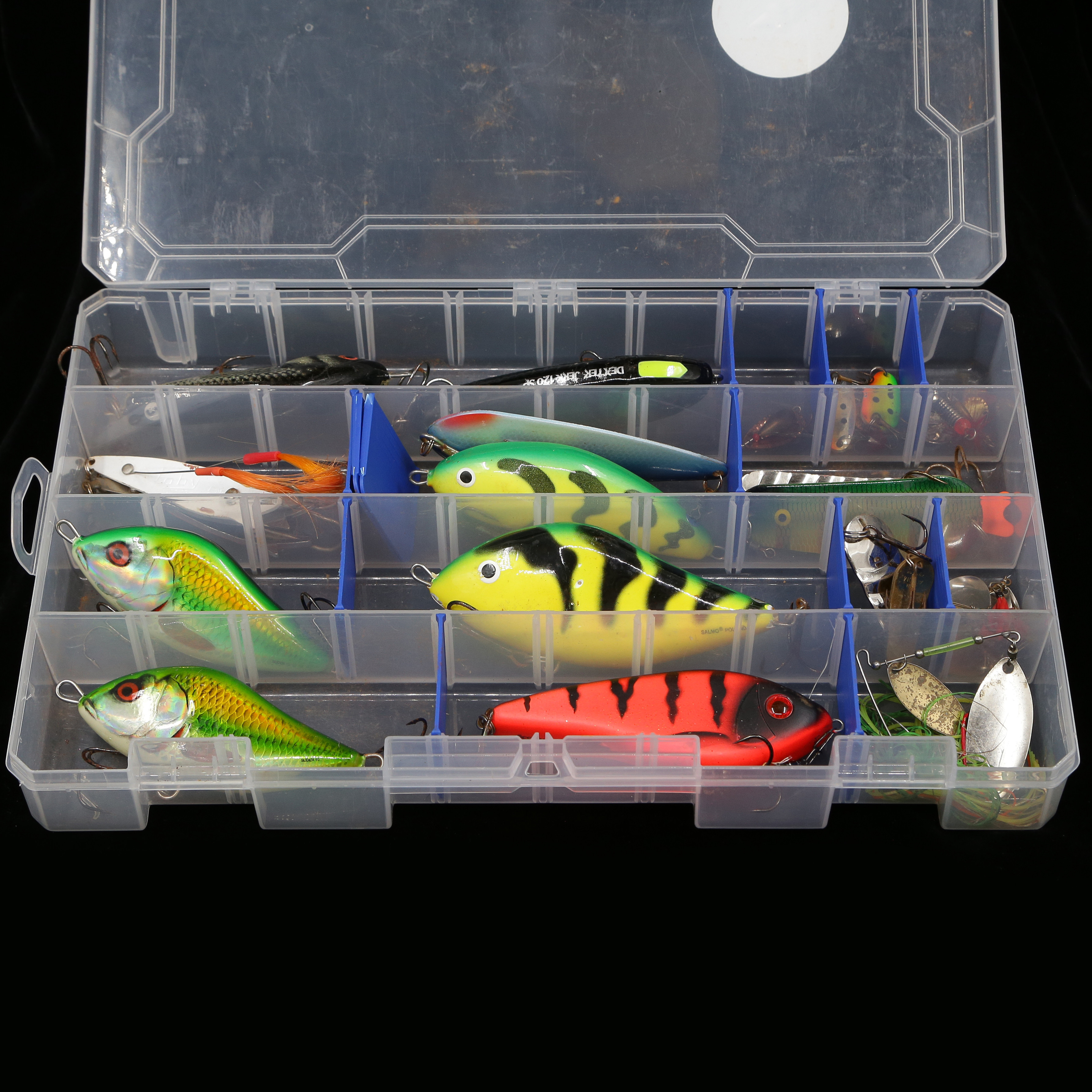SAMLING FISKEDRAG, BETEN, "WESTIN", "ABU GARCIA", "DEXTER JERK", "TOBY".