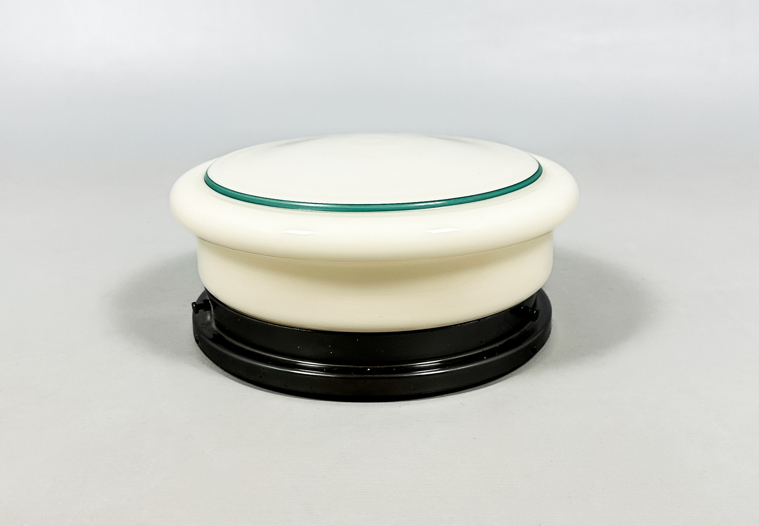 TAK / VÄGGLAMPA, glas, funkis, 1950-tal.
