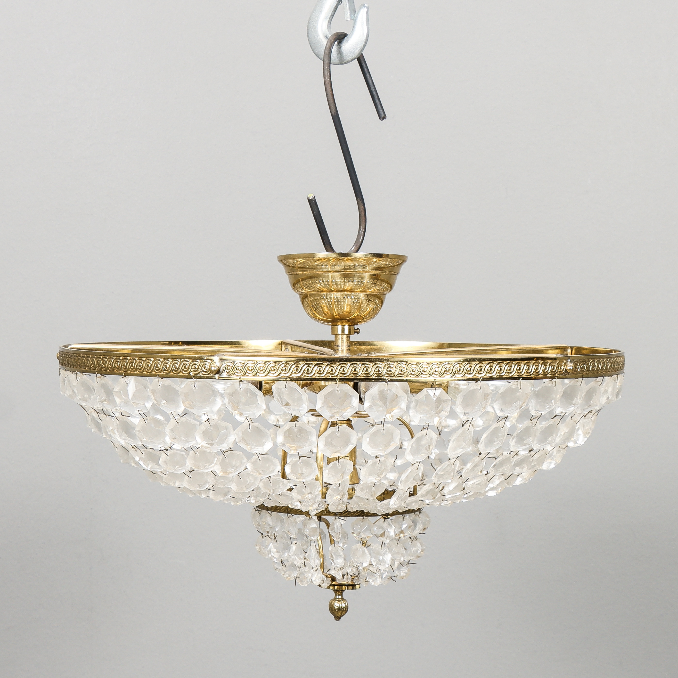 TAKPLAFOND med prismor, 1900-tal.