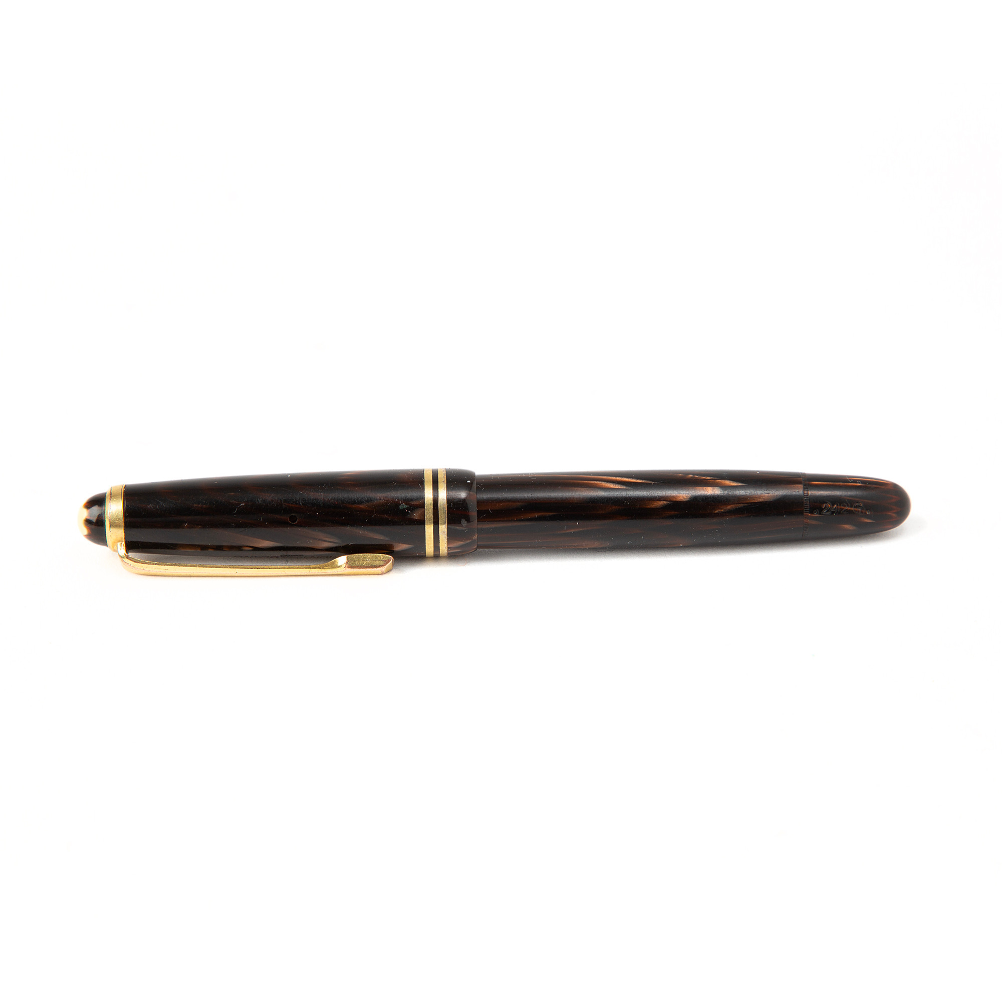 MONT BLANC. Reservoarpenna, modell 242 G, 1950-tal.