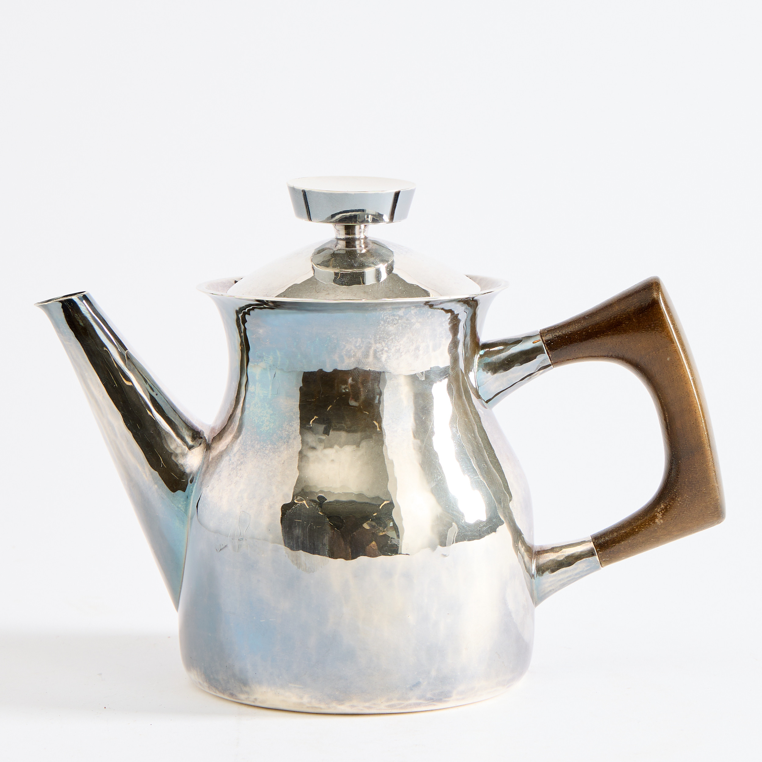 ERIC LÖFMAN. Kaffekanna silver MGAB Uppsala 1976.