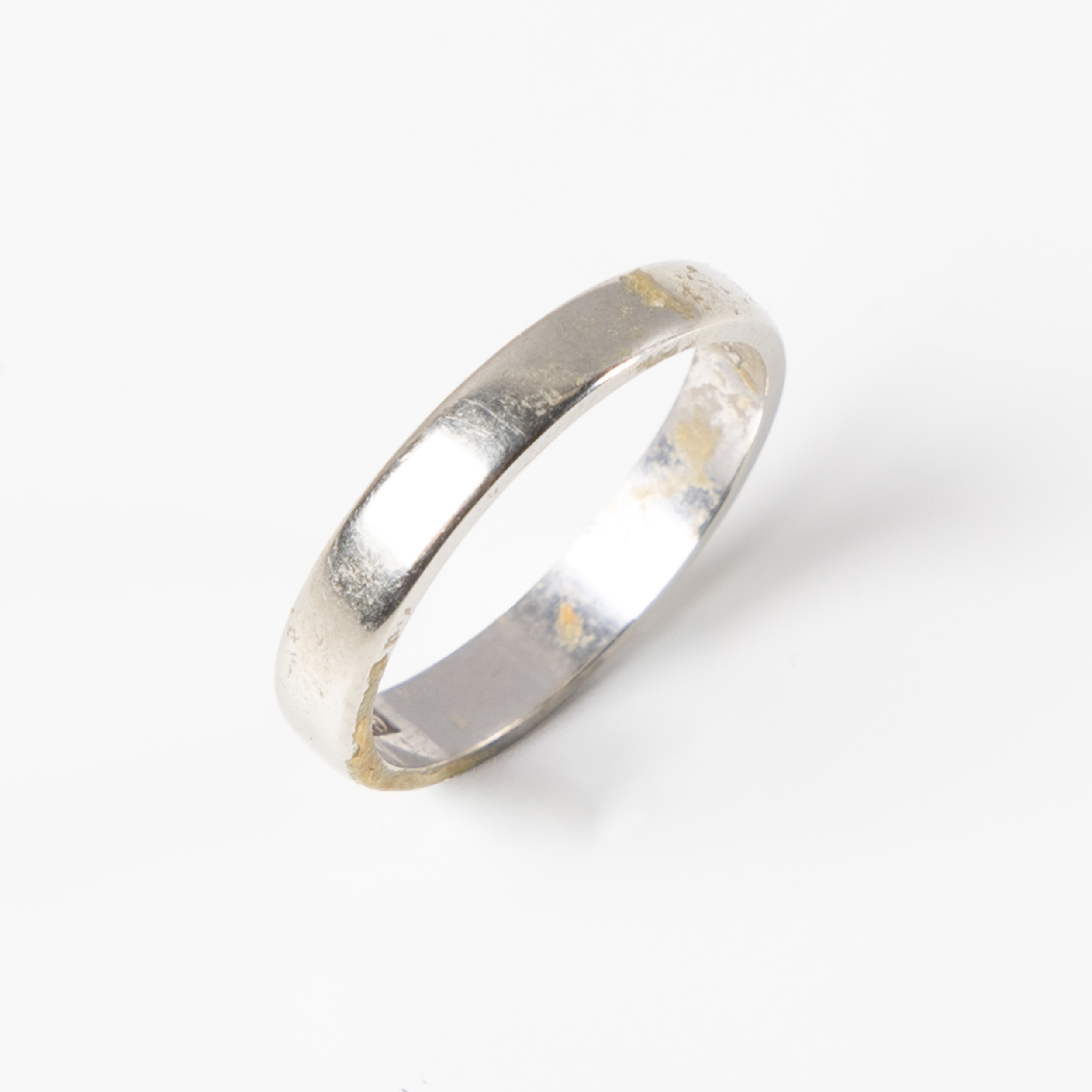 RING, slät, vitguld 18K, GD & Co.