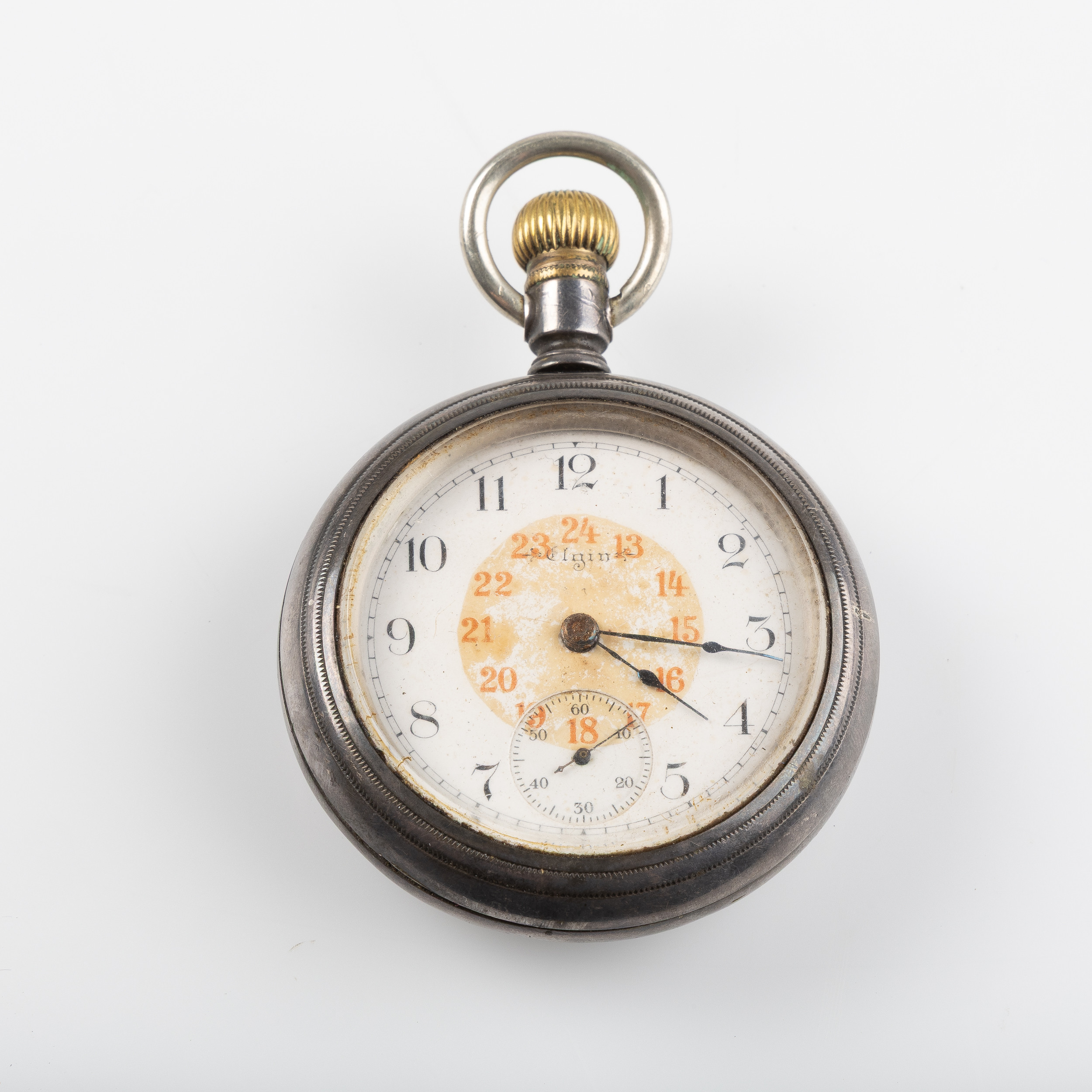 FICKUR, Elgin, sterling silver, USA, 18/1900-tal.