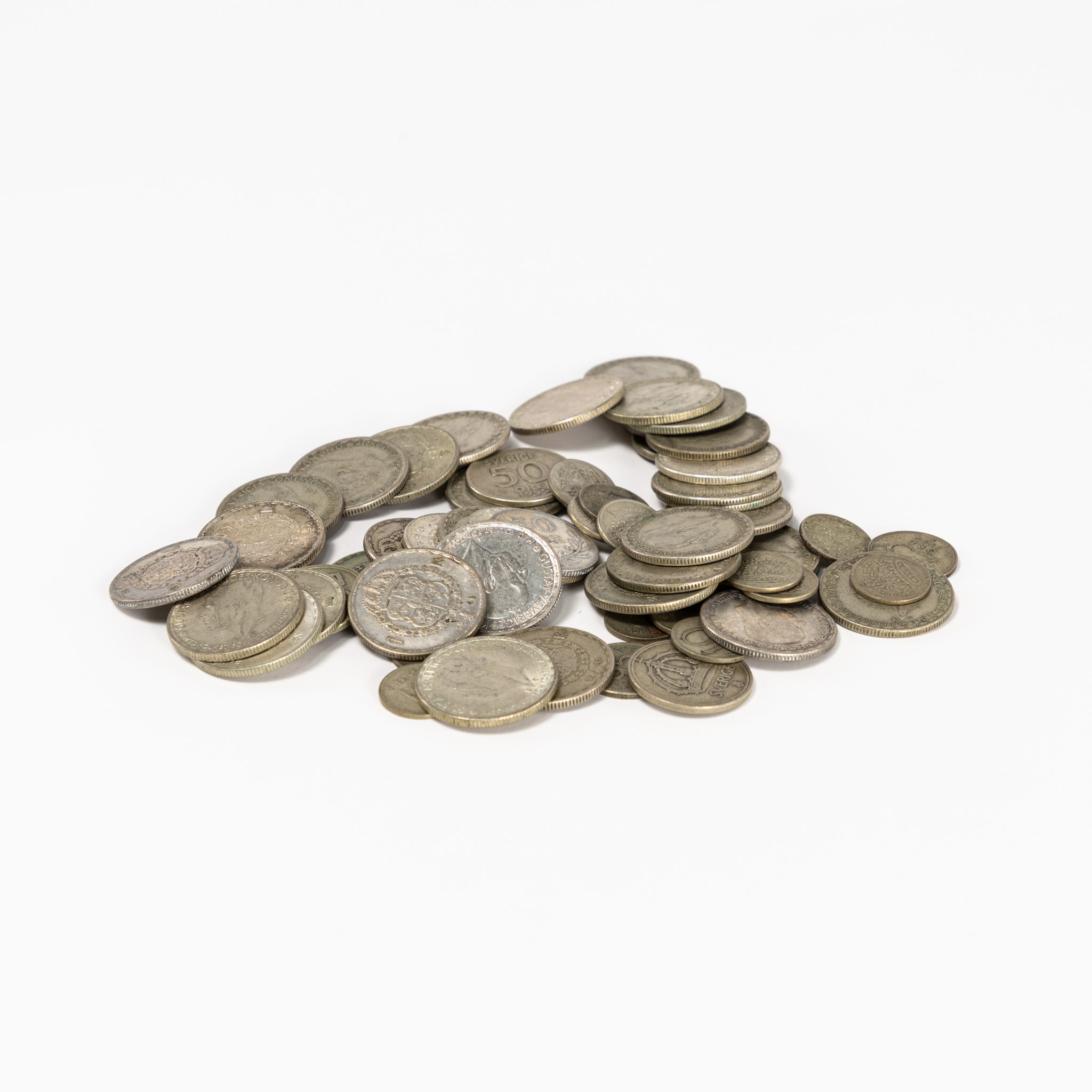 MYNT. Sverige, silver, 40% silverhalt.