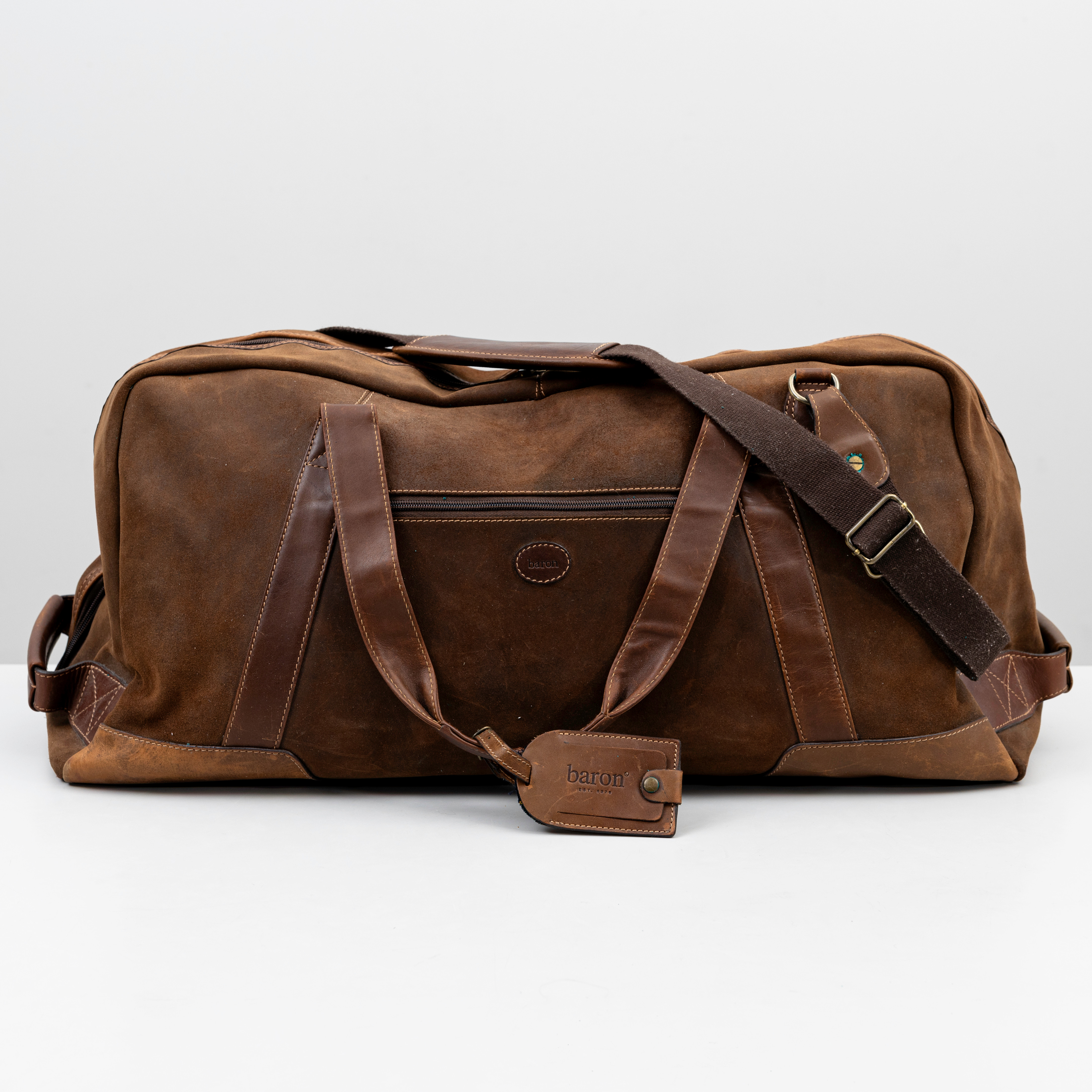 BARON. Duffelbag, läder, 2000-tal.