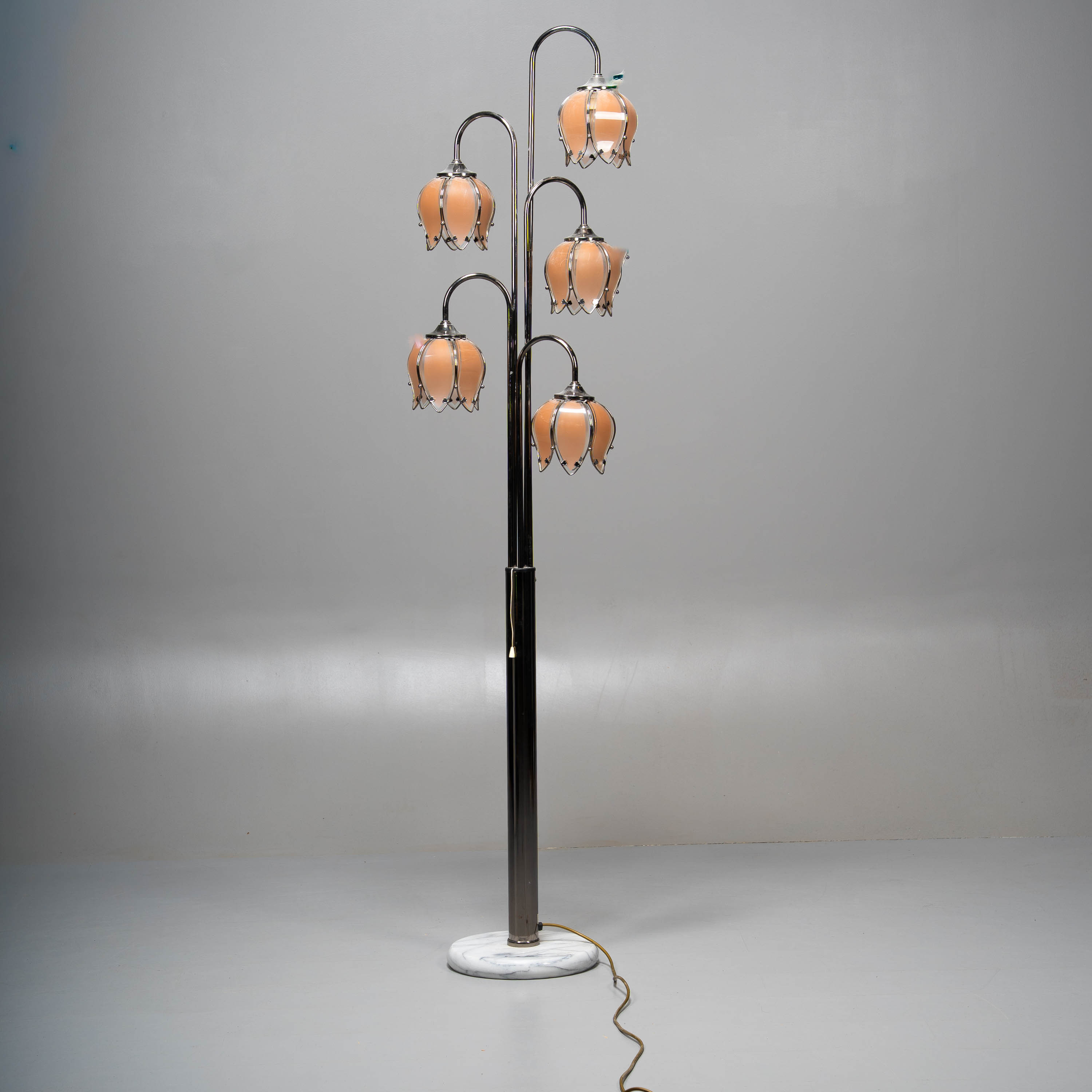 GOLVLAMPA, Tulpan, Cottex, 1900-talets senare del.