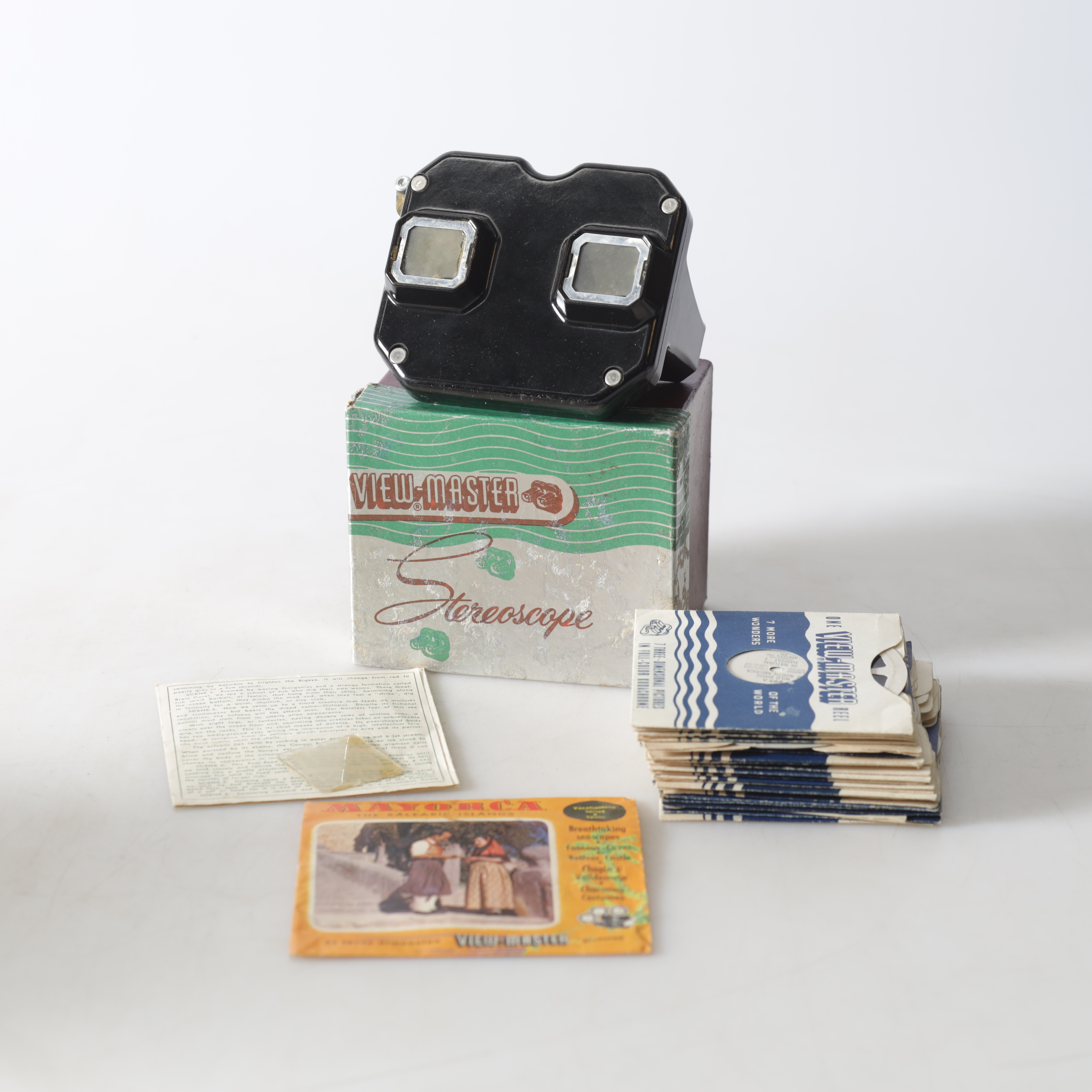 VIEW-MASTER, med skivor, Sawyer's Europe.