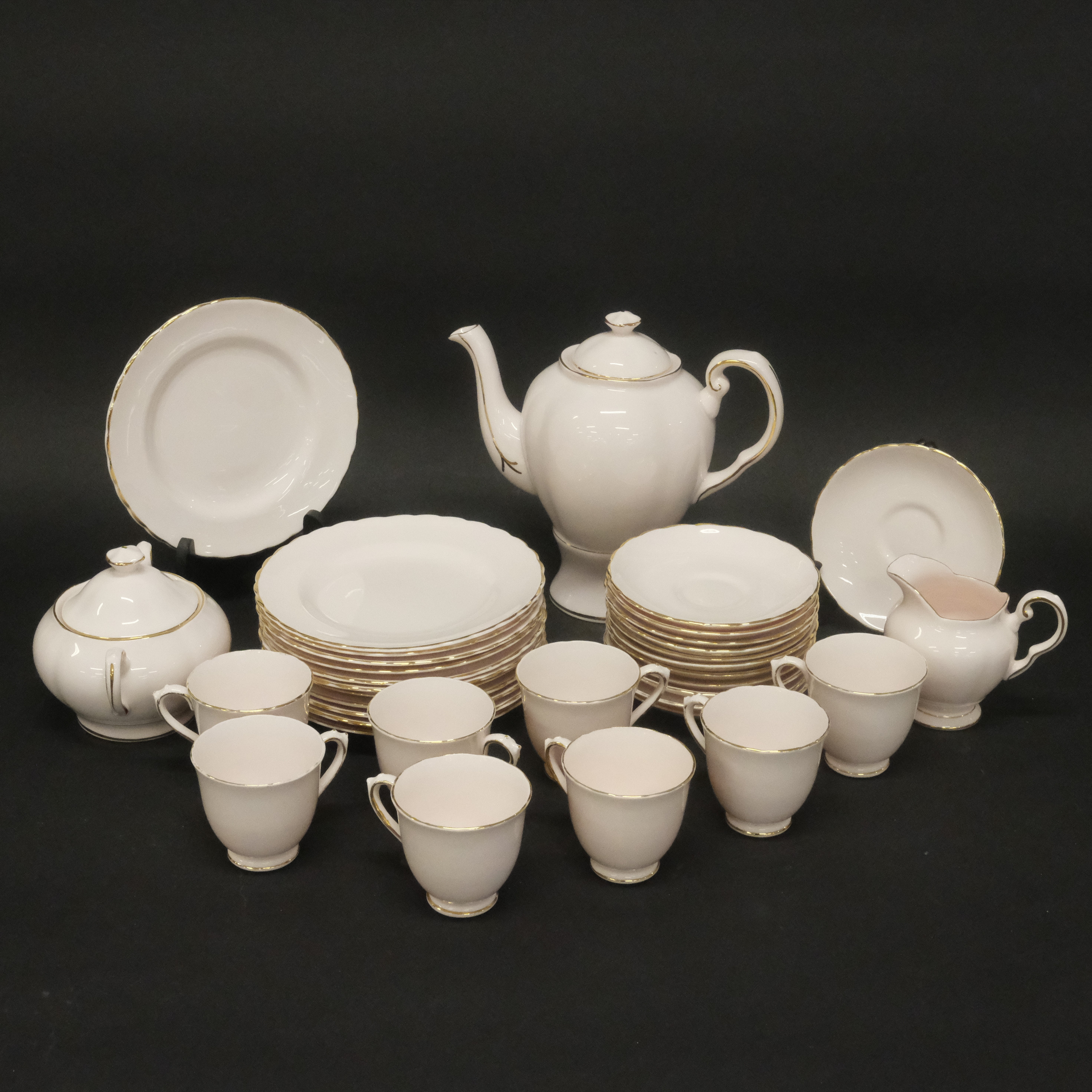 KAFFESERVIS, ROYAL TUSCAN, ENGLAND, 35 DELAR.
