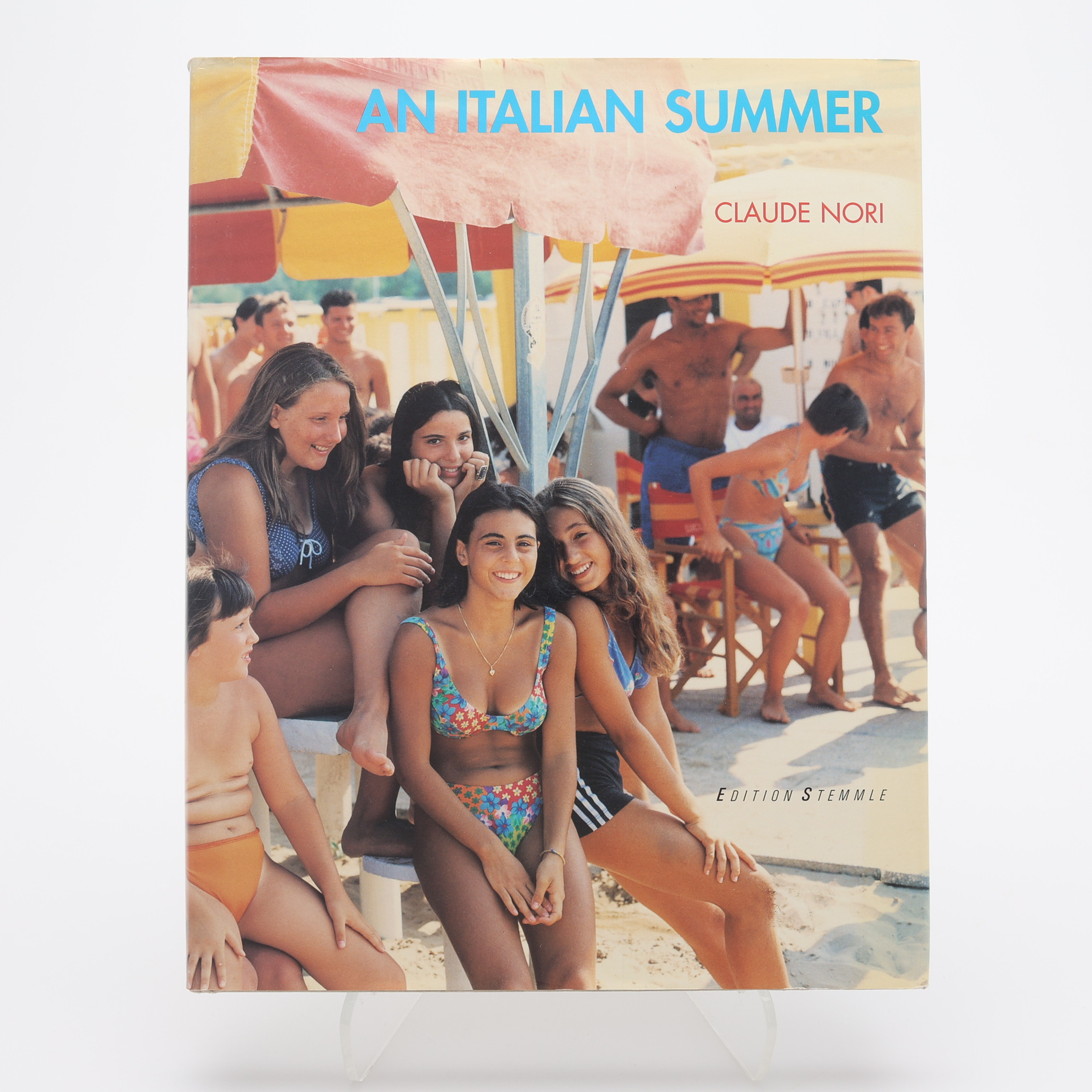 FOTO. DEN FRANSKE FOTOGRAFEN CLAUDE NORI'S AN ITALIAN SUMMER I FÖRSTA ENGELSKA UPPLAGAN 2001.