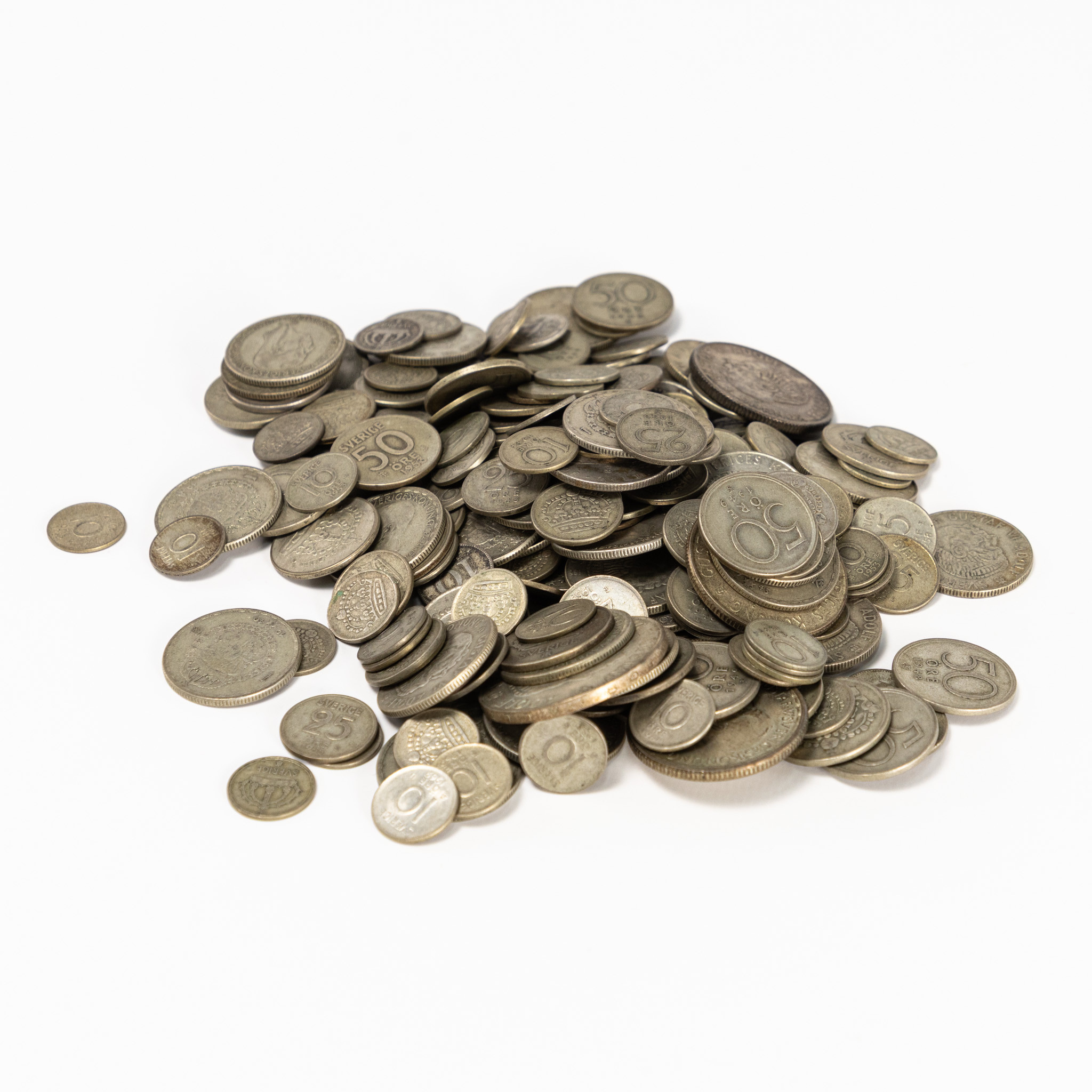 MYNT. Sverige, silver, 40% silverhalt.