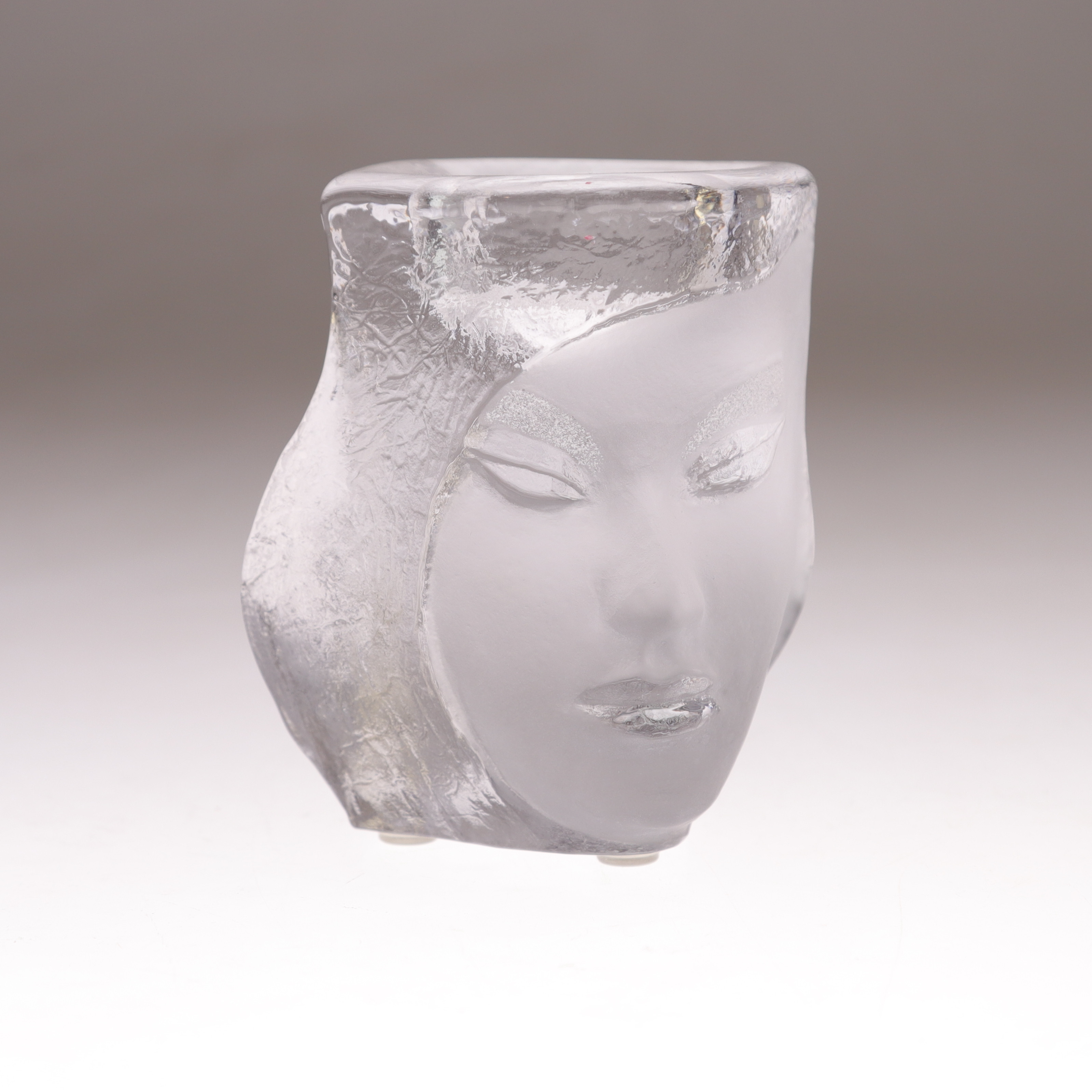 MATS JONASSON. Ljuslykta, glas, Målerås, signerad.