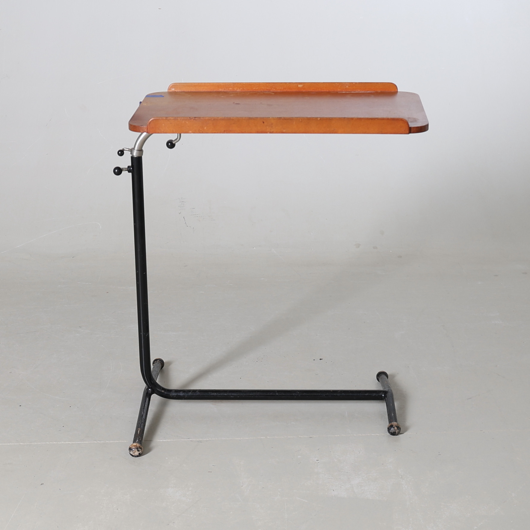 LÄSBORD, teak & metall, 1900-tal.