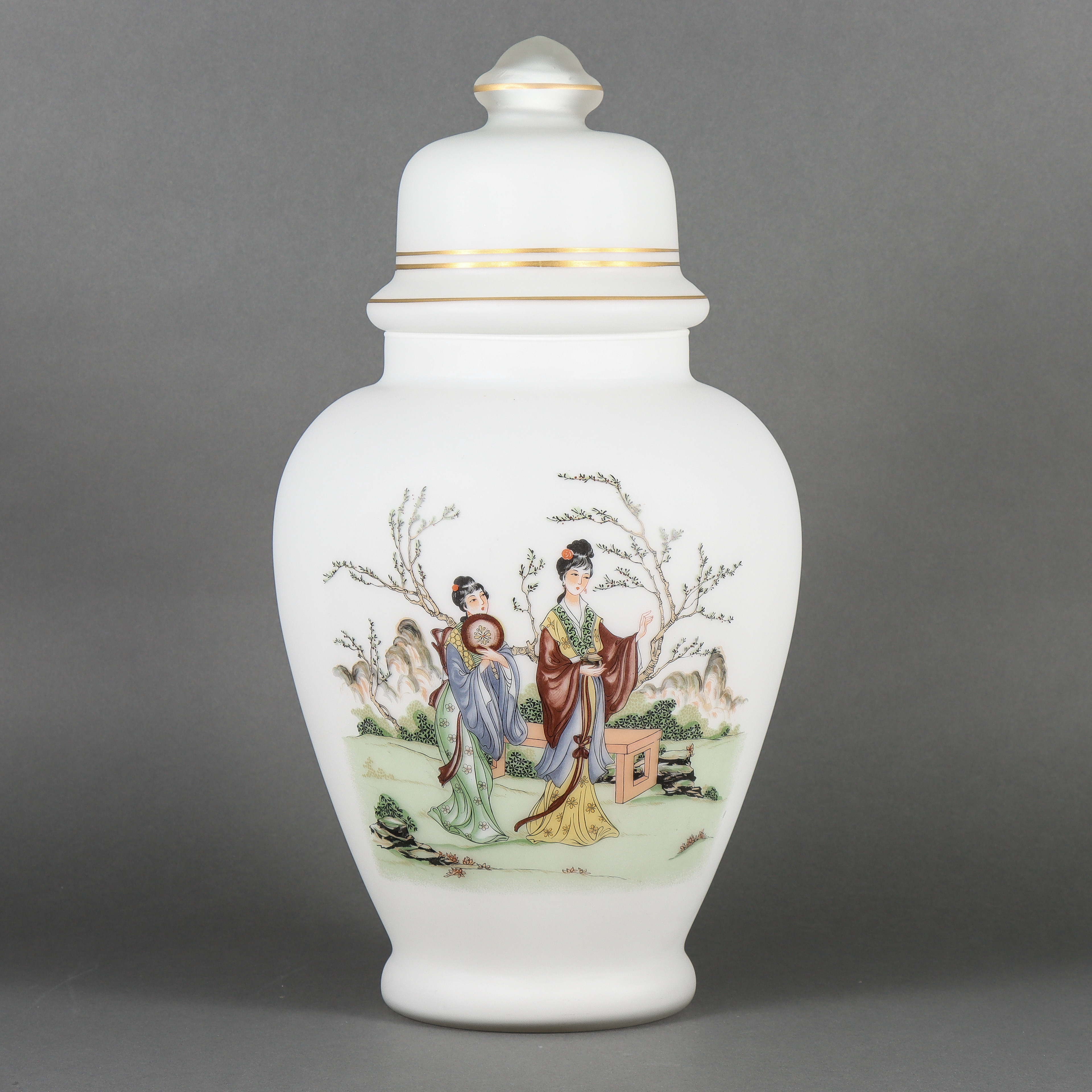 LOCKURNA glas, Kina 1900-talets andra hälft.