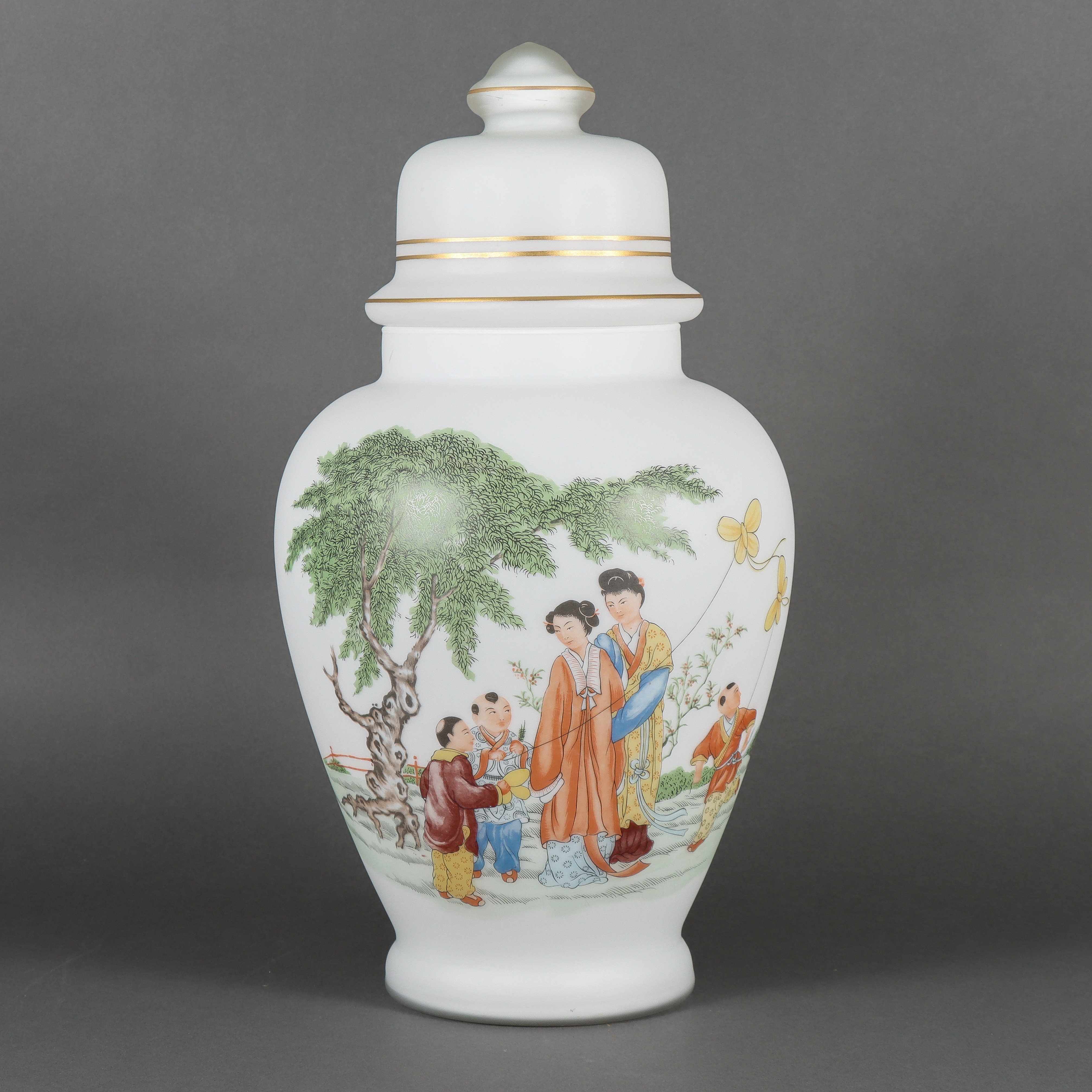 LOCKURNA glas, Kina 1900-talets andra hälft.