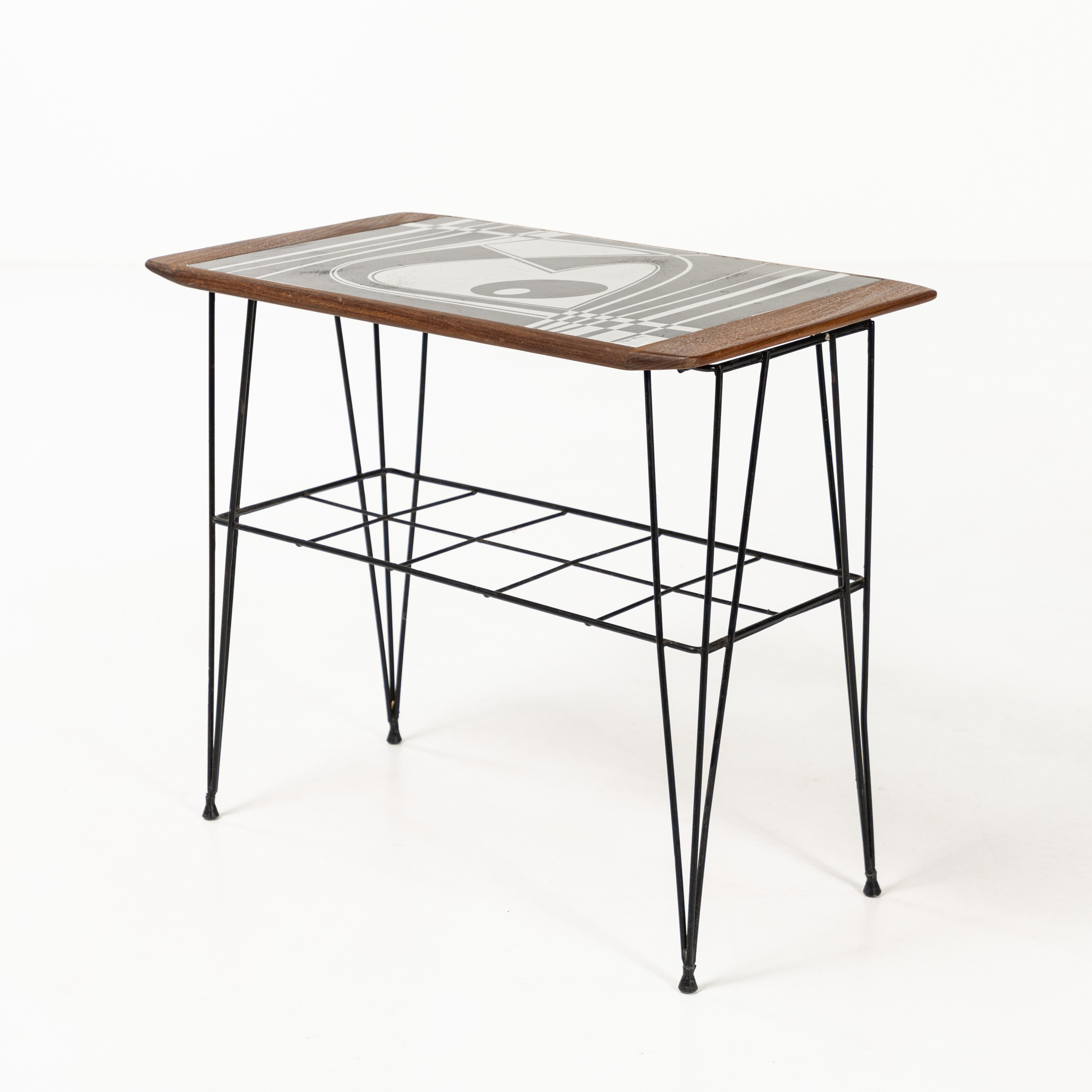 SIDOBORD. Stringmodell, teak.