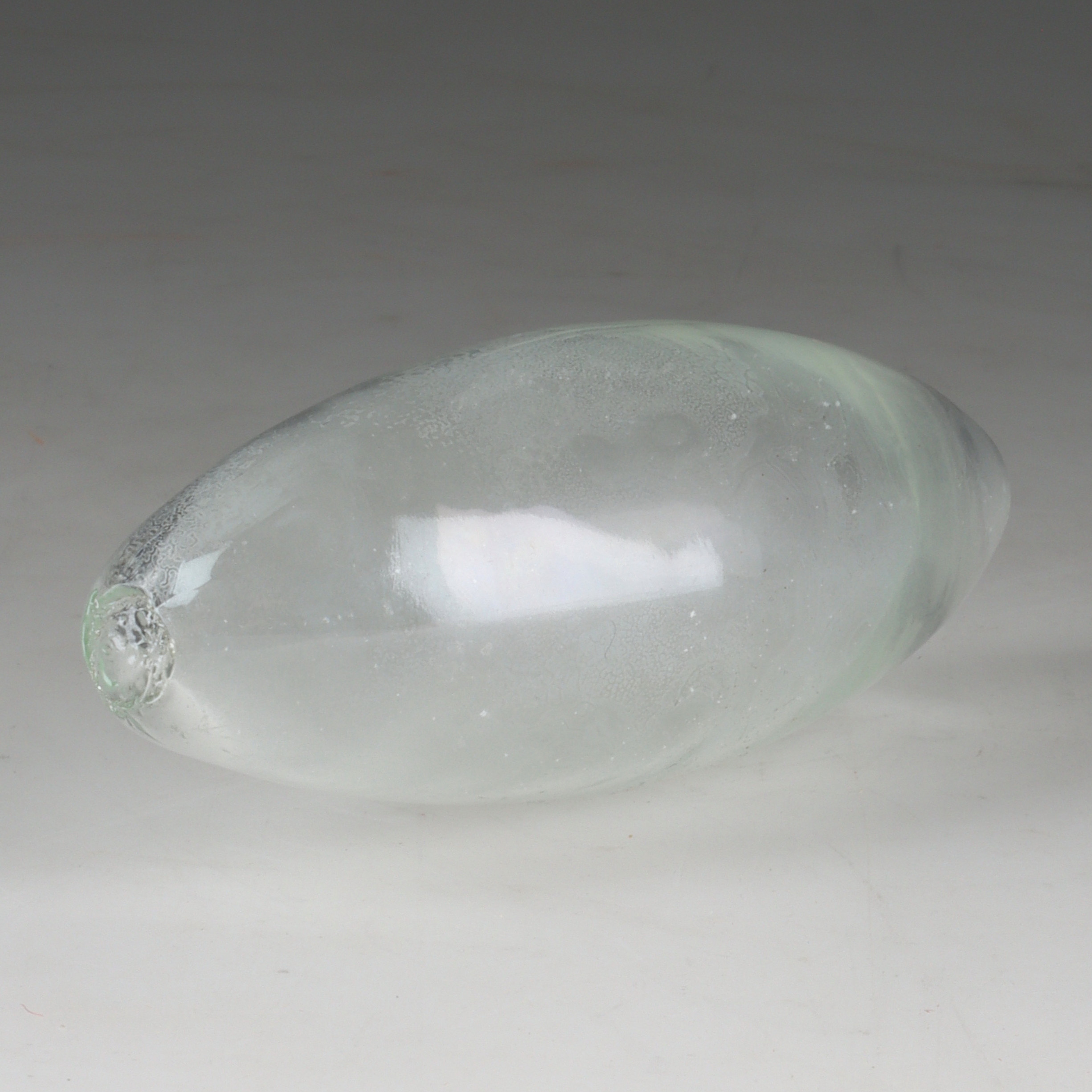 FLÖTE, glas, Surte glasfabrik Sverige, 1800-talets andra hälft.