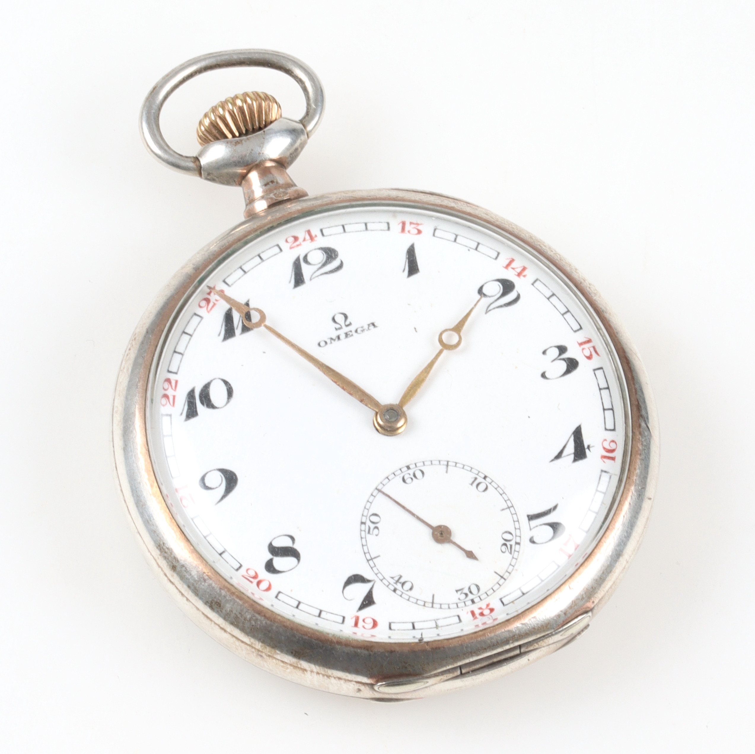FICKUR silver, omega, 1900-tal.