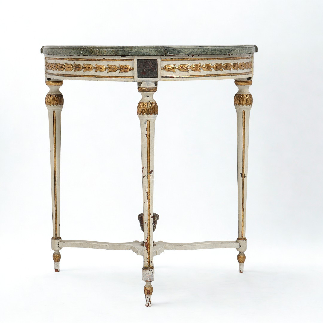 KONSOLBORD, gustavianskt, troligen Stockholmsarbete, 1700-tal.