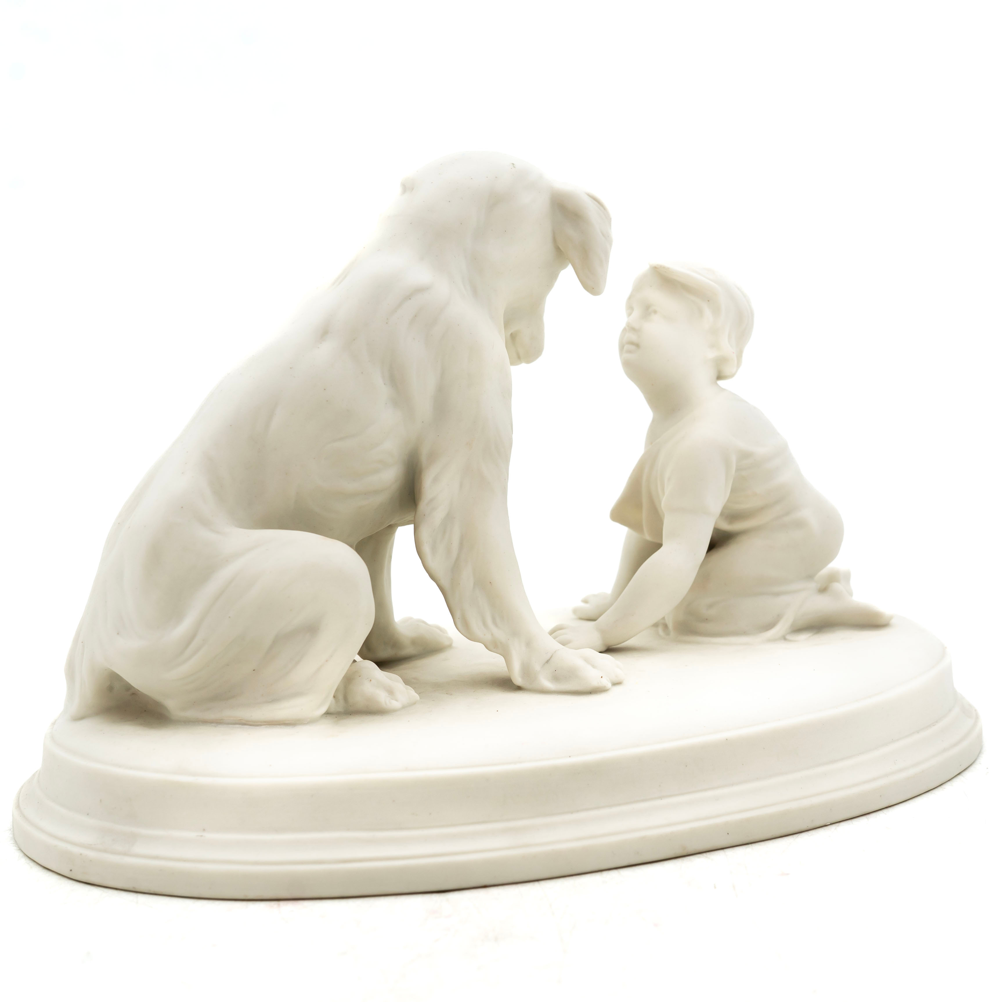 FIGURIN, Parian, Gustavsberg, "Kan du inte tala".
