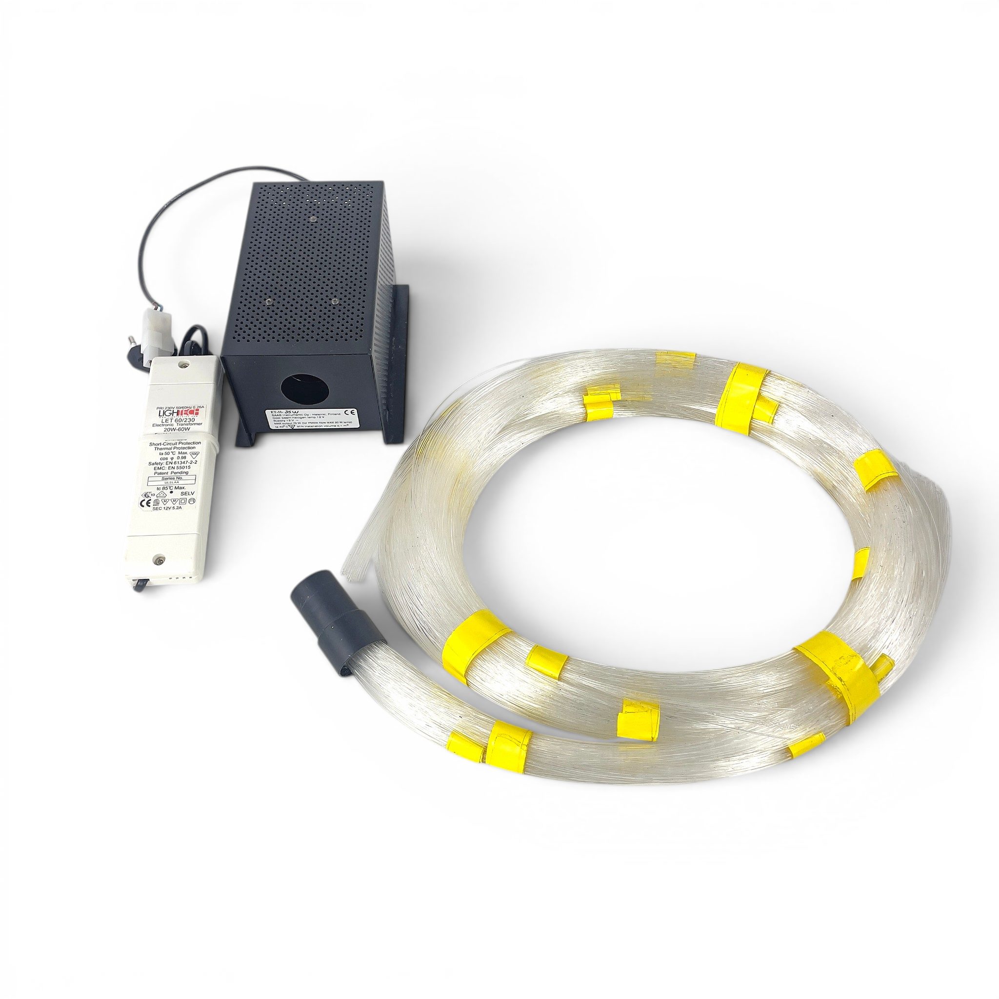 BELYSNING, fiberoptik, SAAS Instrumenti Oy, Finland.