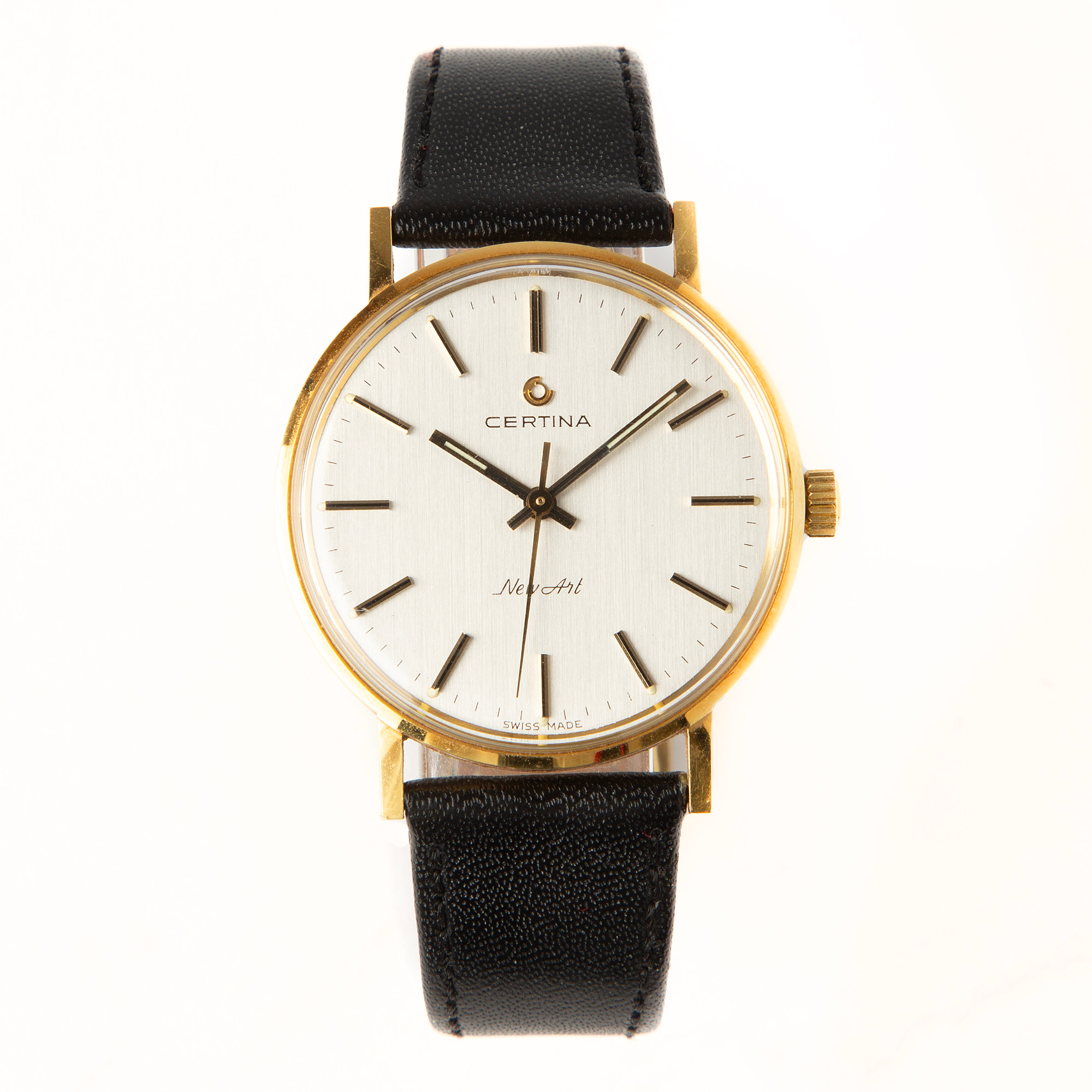 CERTINA, New Art, armbandsur, 34 mm, 18K guld, ca 1980.