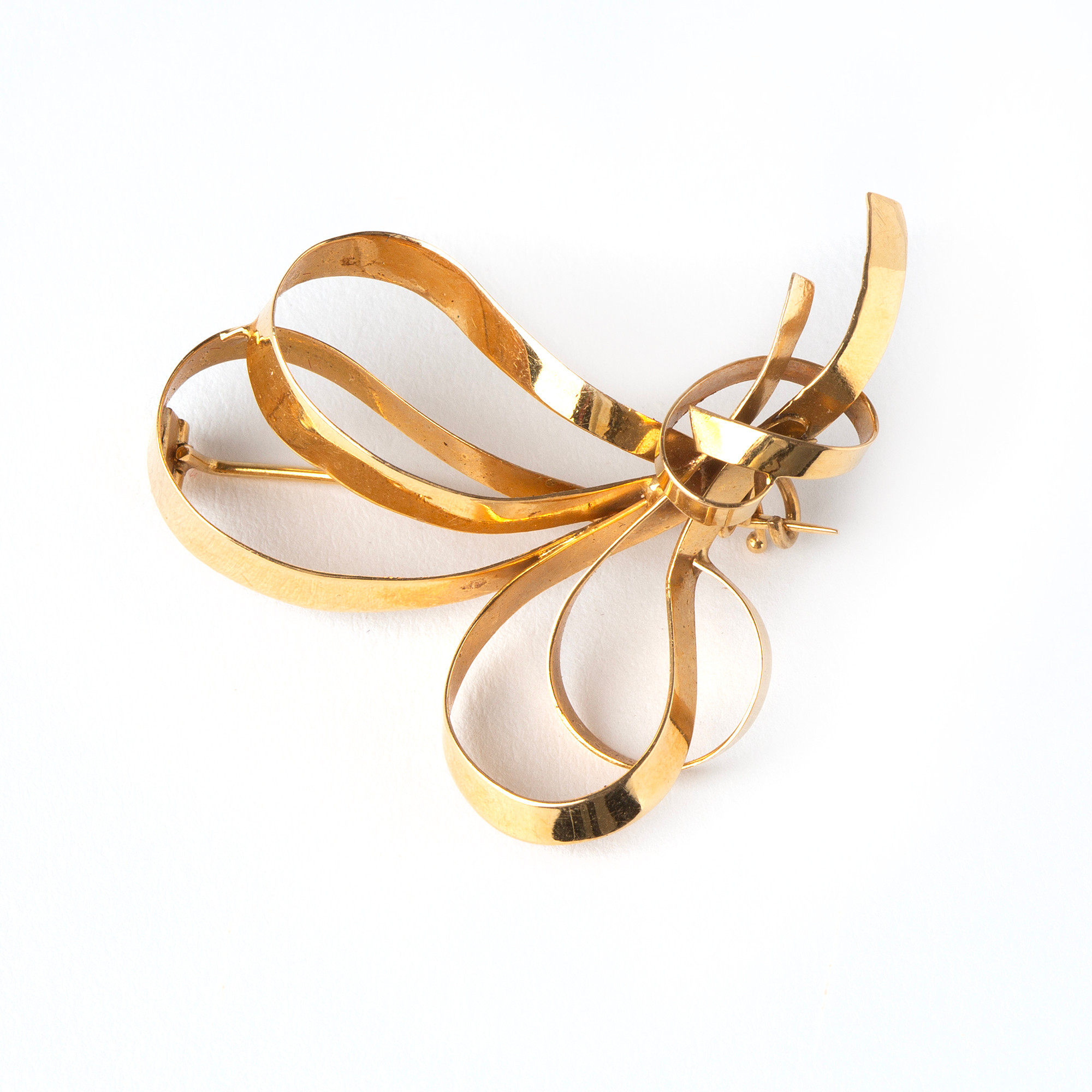 BROSCH, 18k guld, GVH, Stockholm, 1954.
