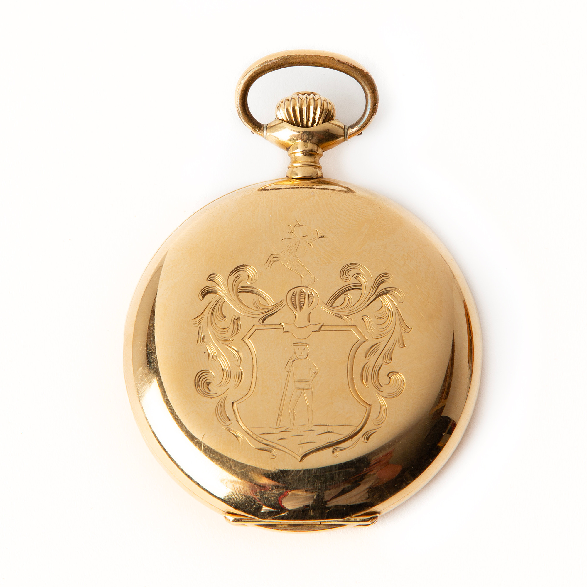 FICKUR, savonette, 52,5 mm, 18K guld, 1920-tal.